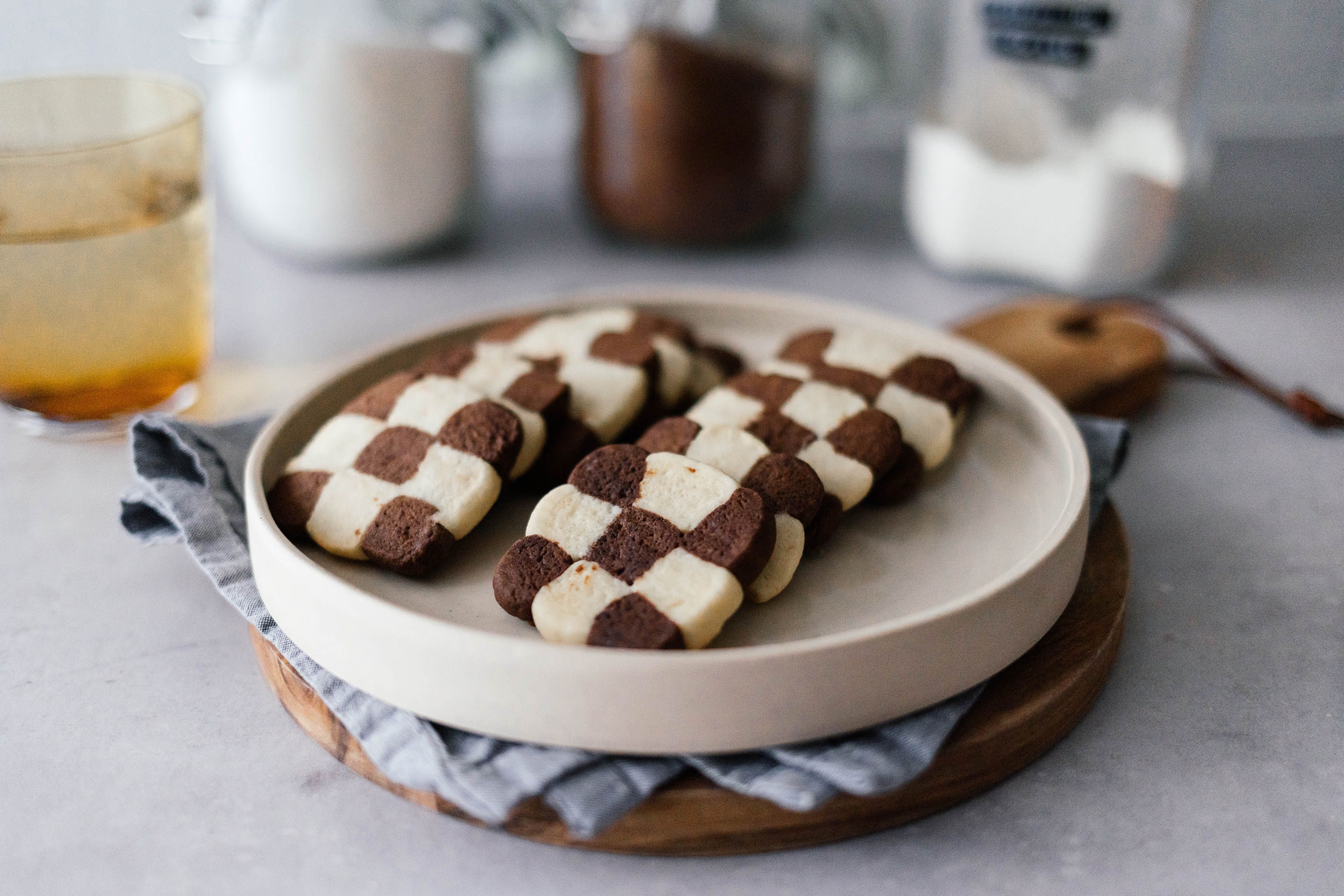 Vegan Black and White Cookies