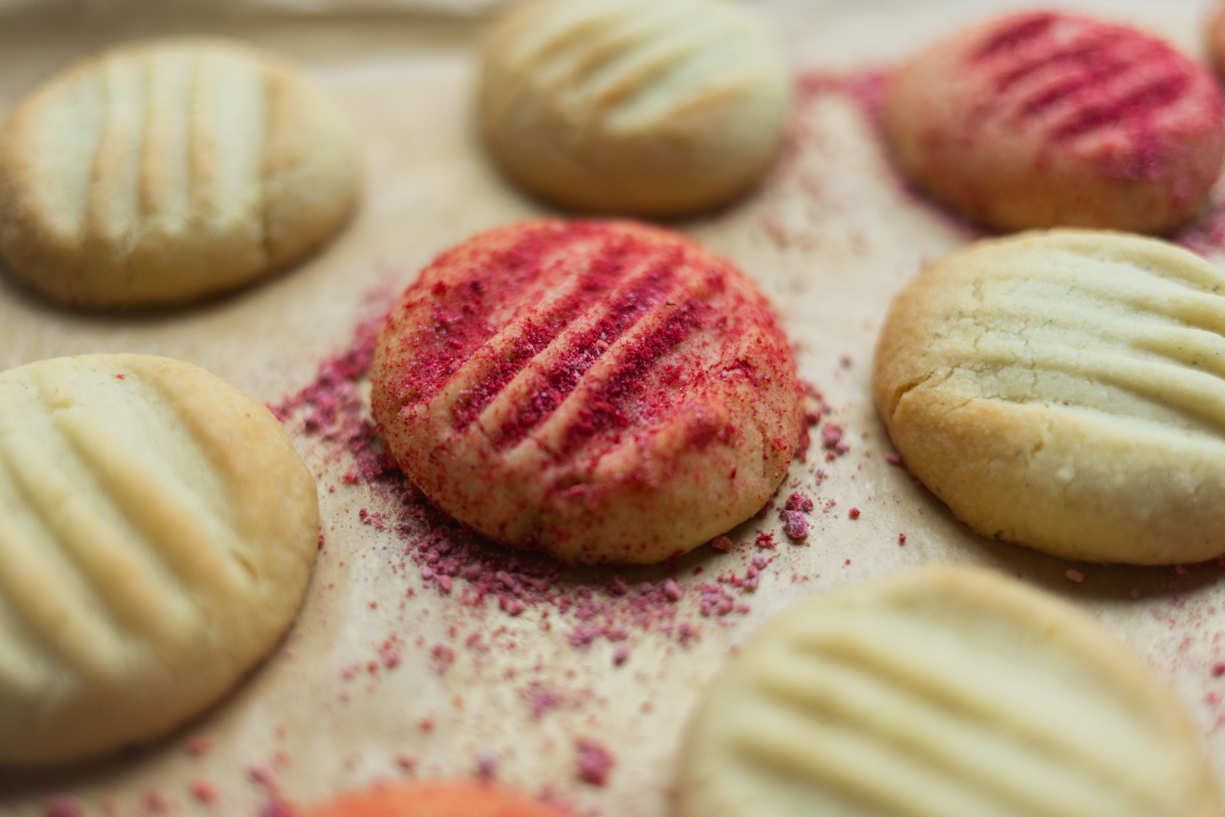 Vegan Custard Cookies