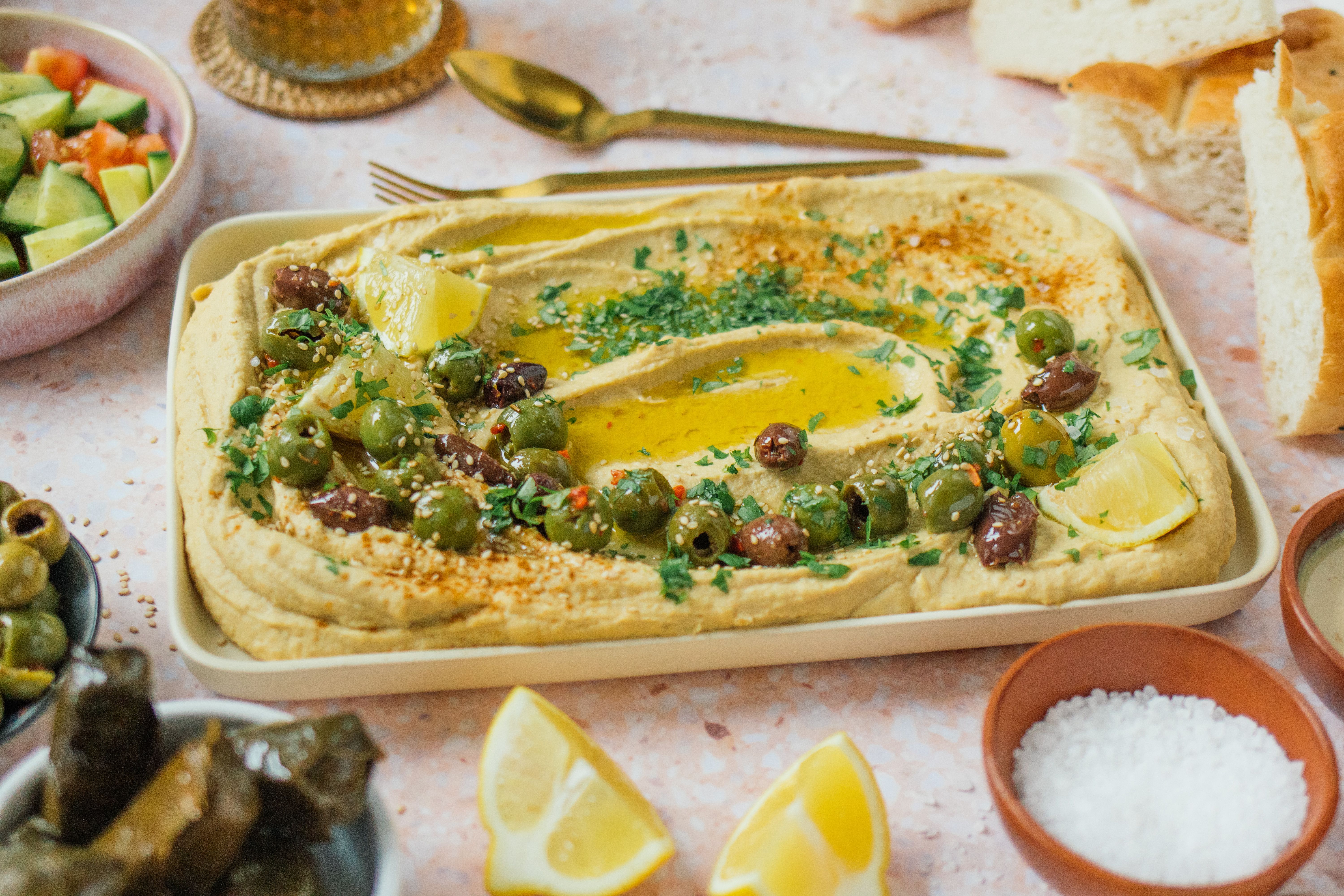 Veganes Grundrezept für Hummus