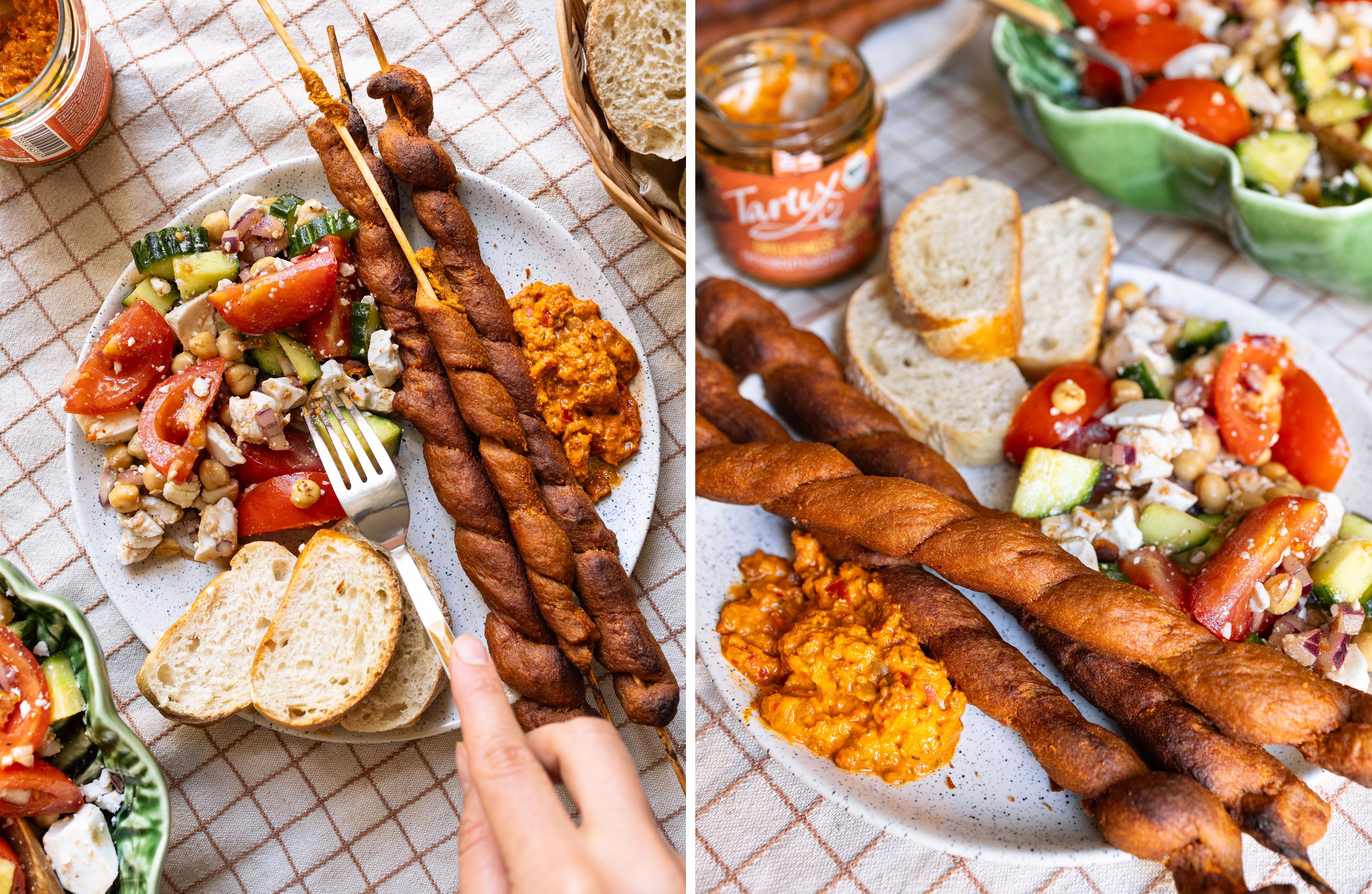 R1057 – Vegan grilled skewers