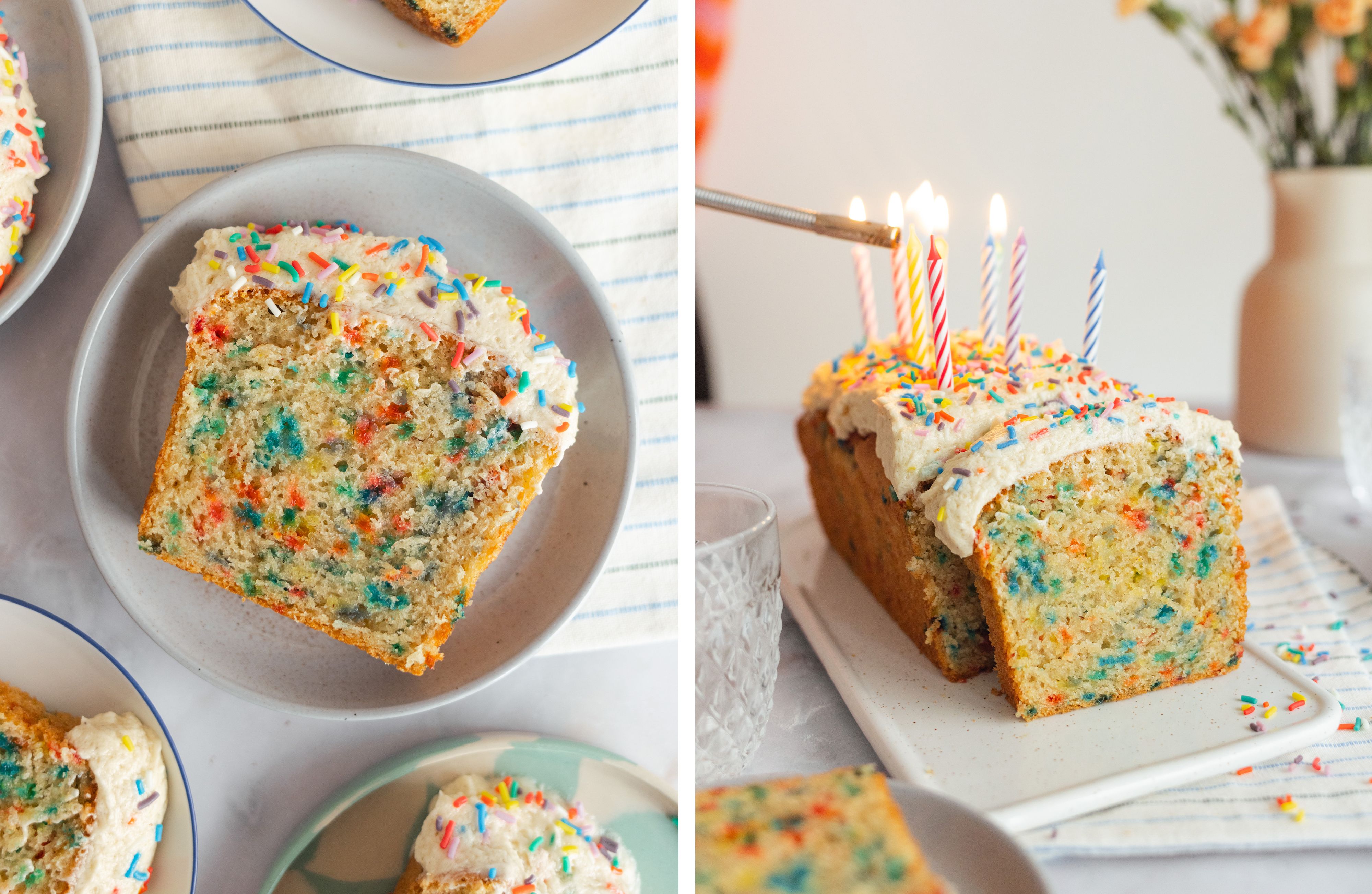 R958 Vegan Funfetti Cake