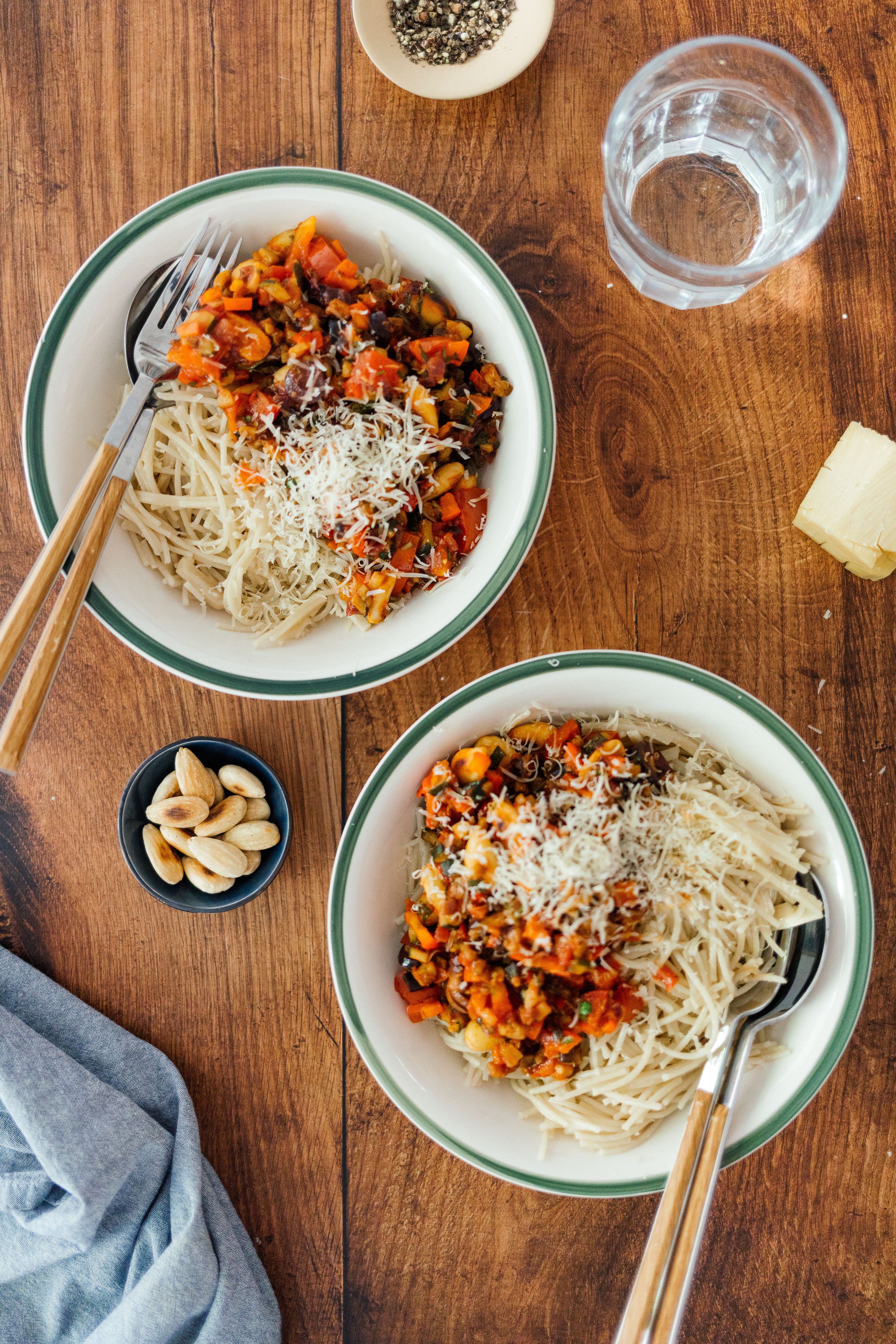 R724 Vegan Caponata Pasta