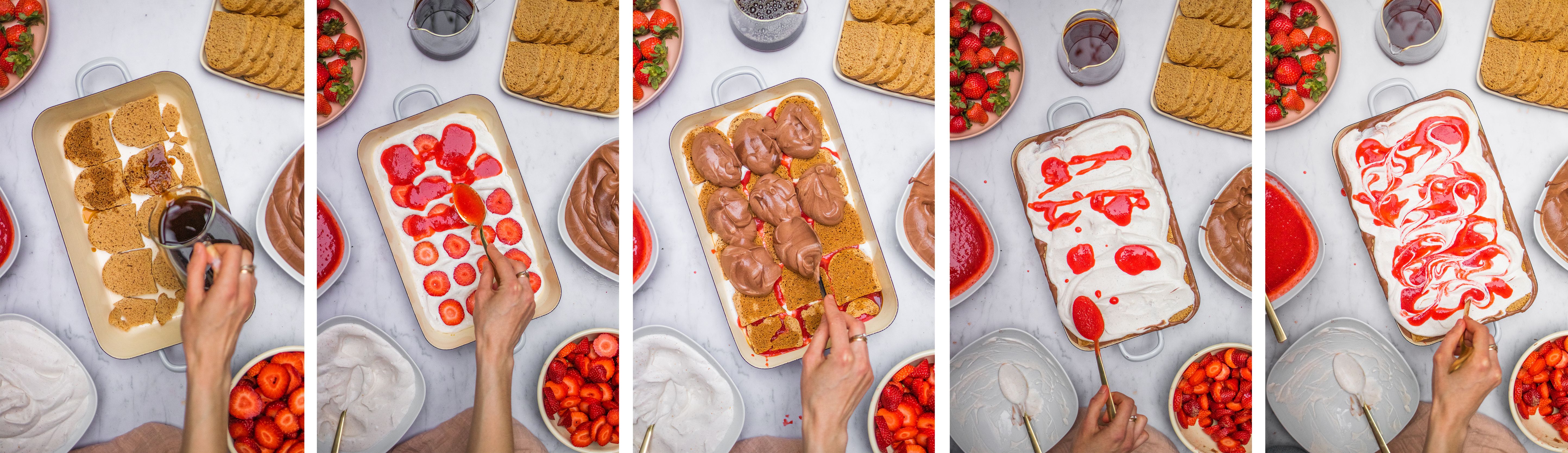 R533 Vegan Strawberry Tiramisu