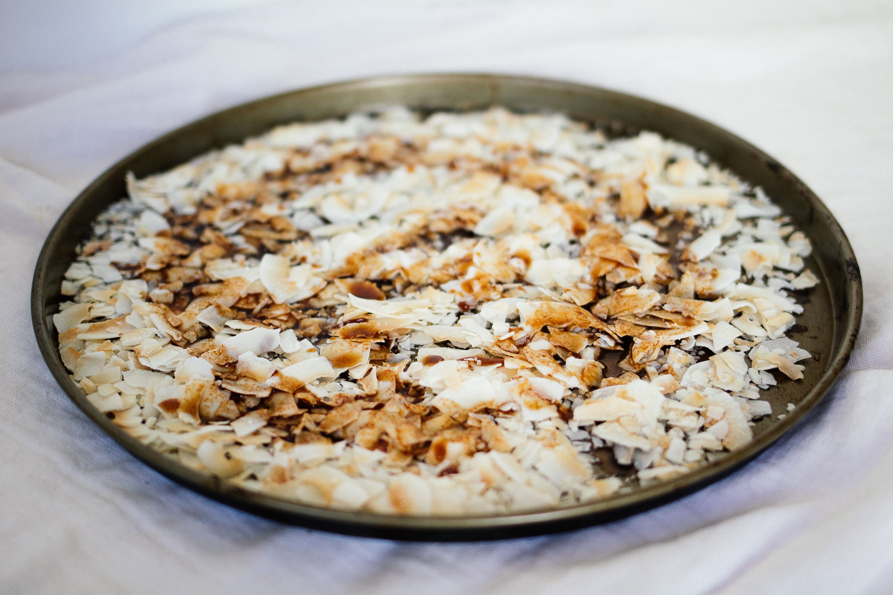 R72 Veganer Kokosnuss Bacon