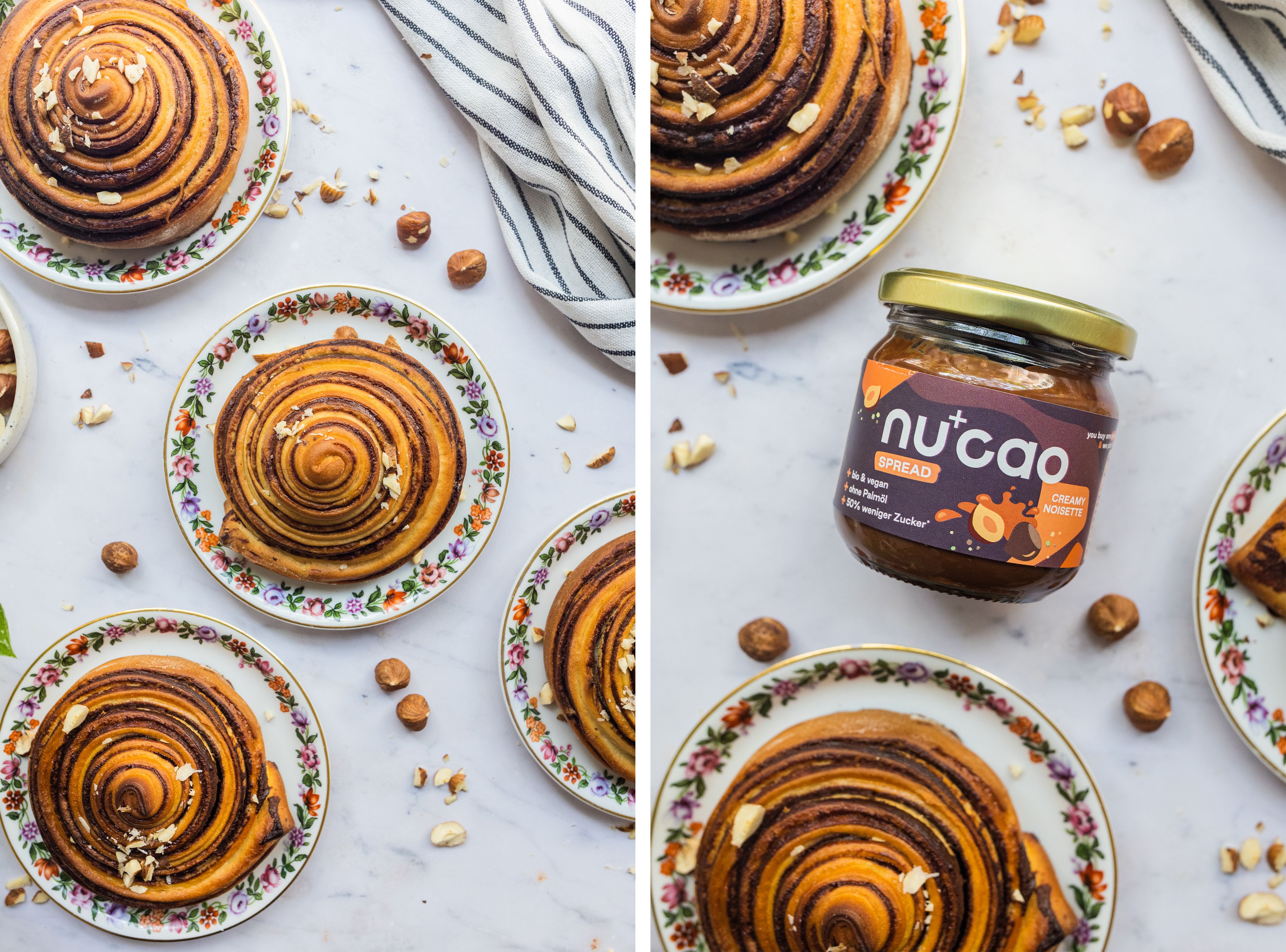 R683 Vegan Chocolate Swirl Buns