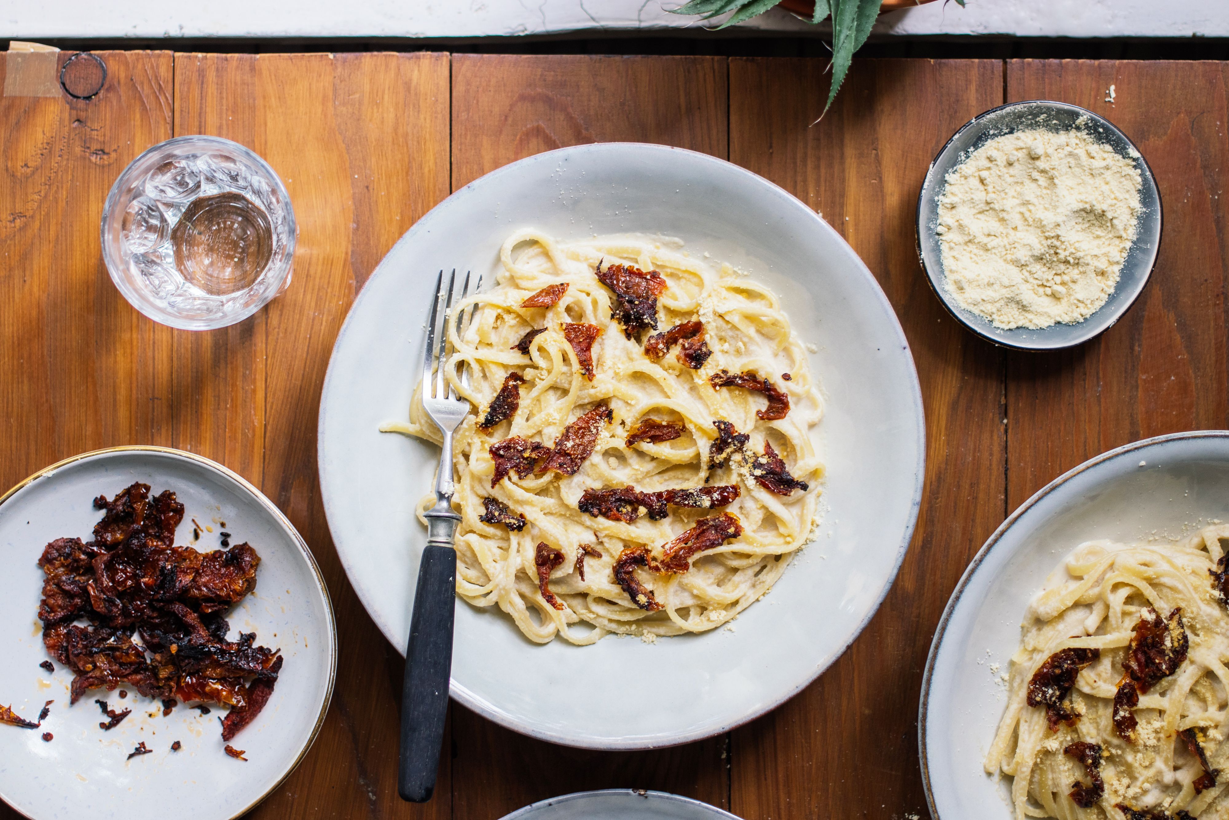 Vegane Spaghetti Carbonara