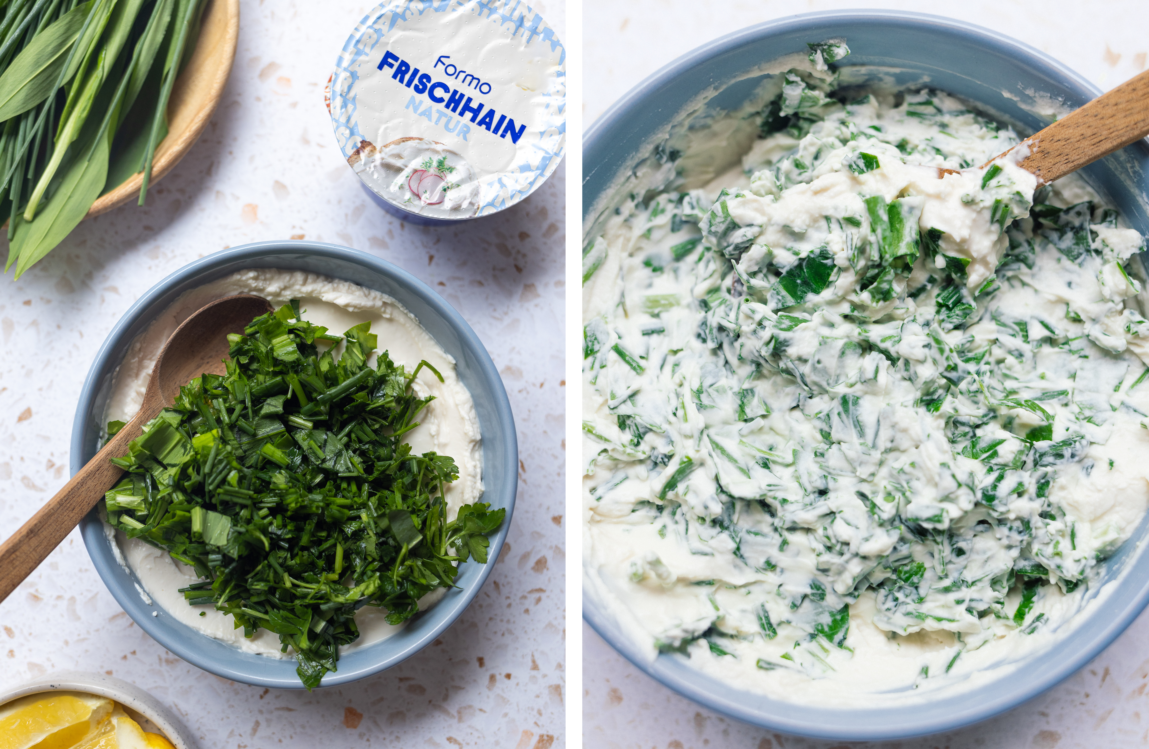 R964 Herzhafte Lauch-Frischkäse-Biskuitrolle