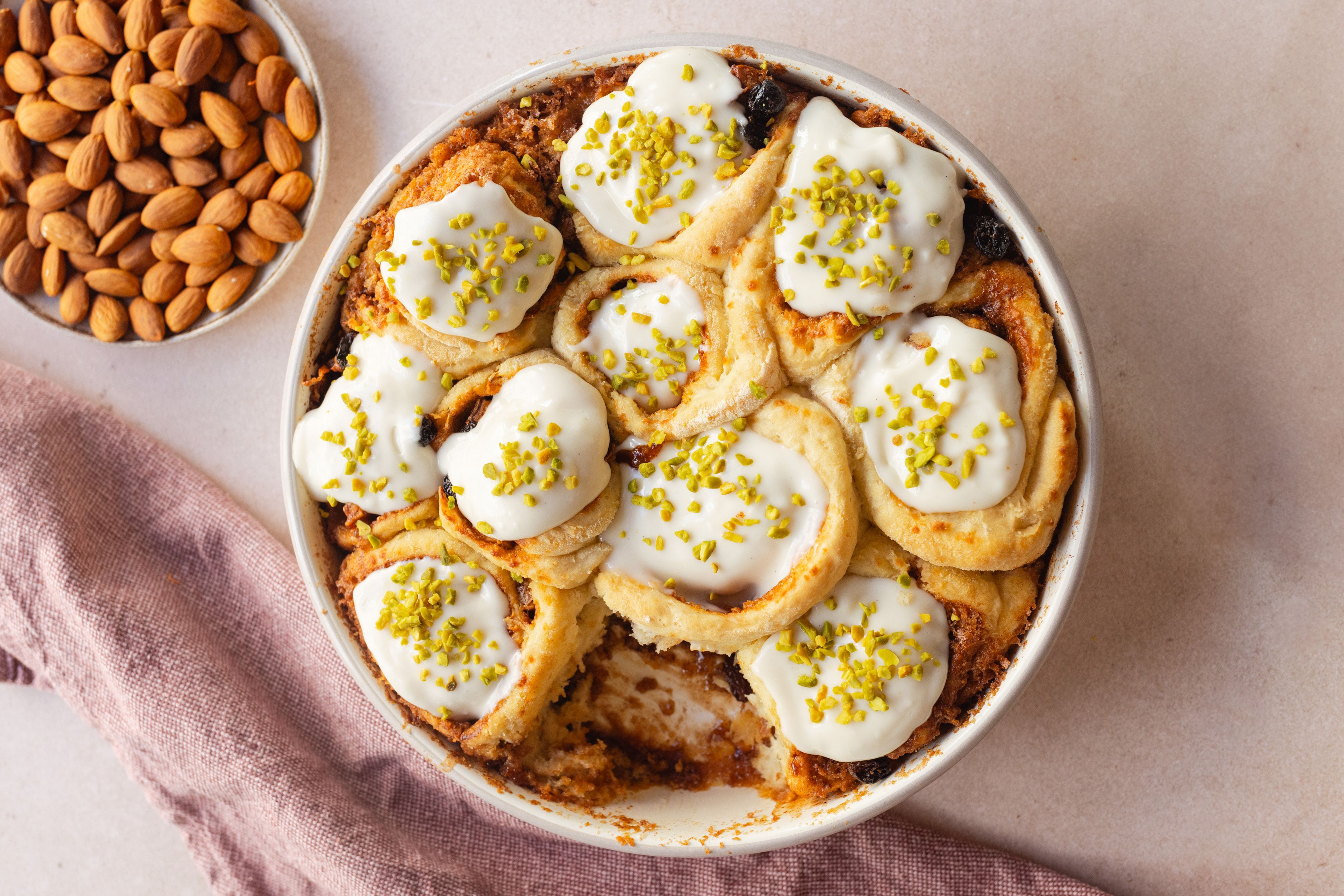 Vegane Carrot Cake Zimtschnecken