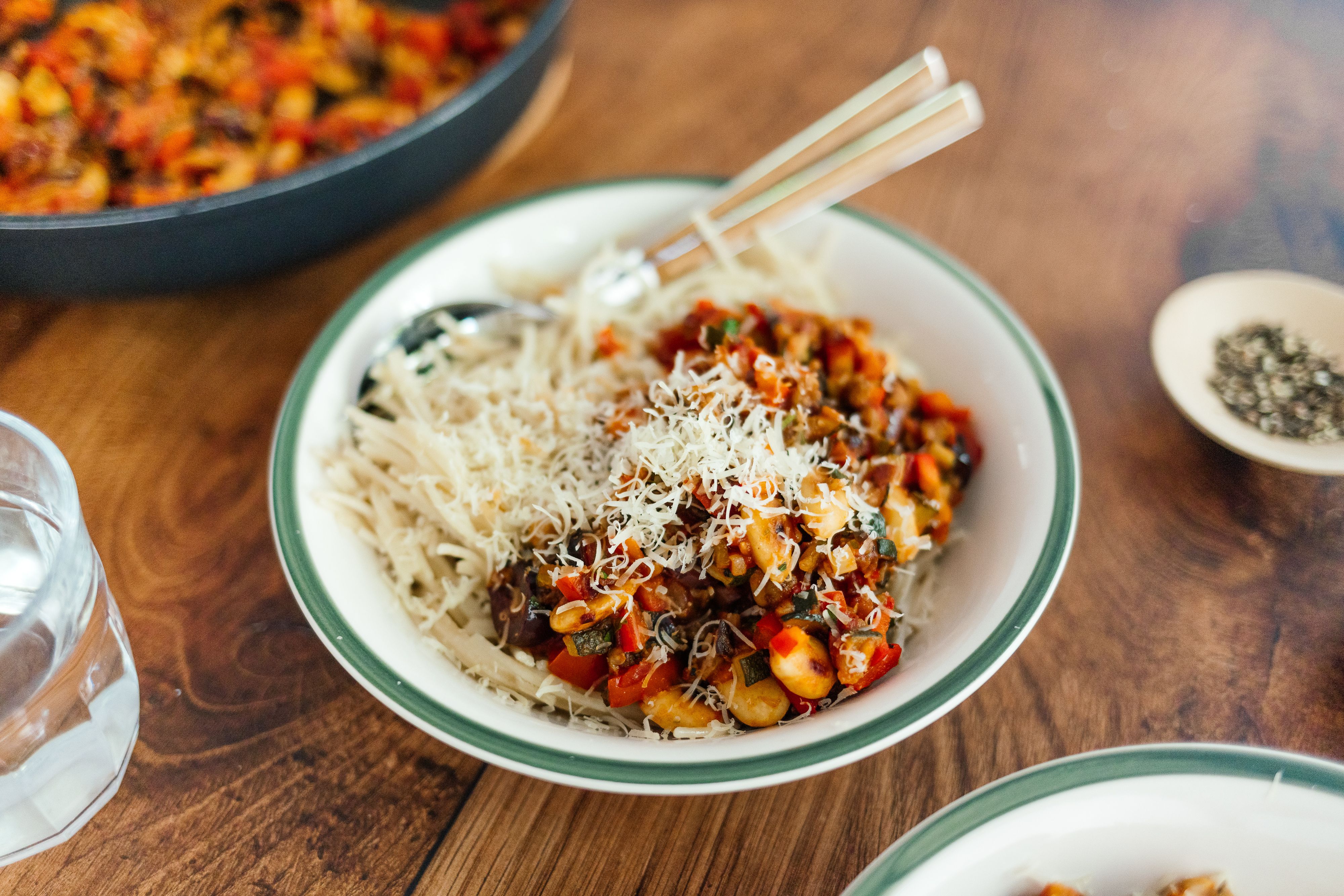 Vegan Caponata Pasta