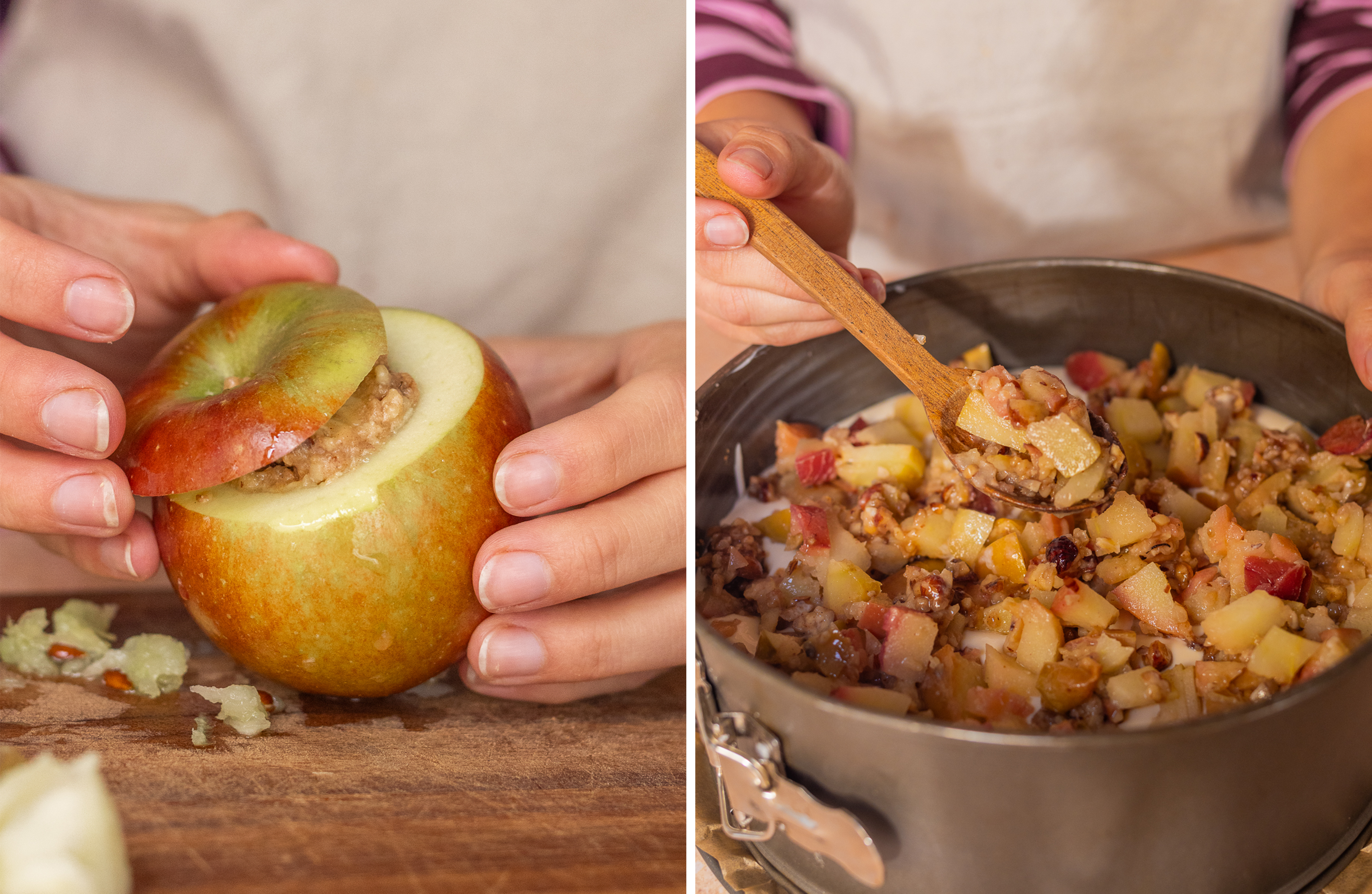 R985 Baked Apple Cheesecake