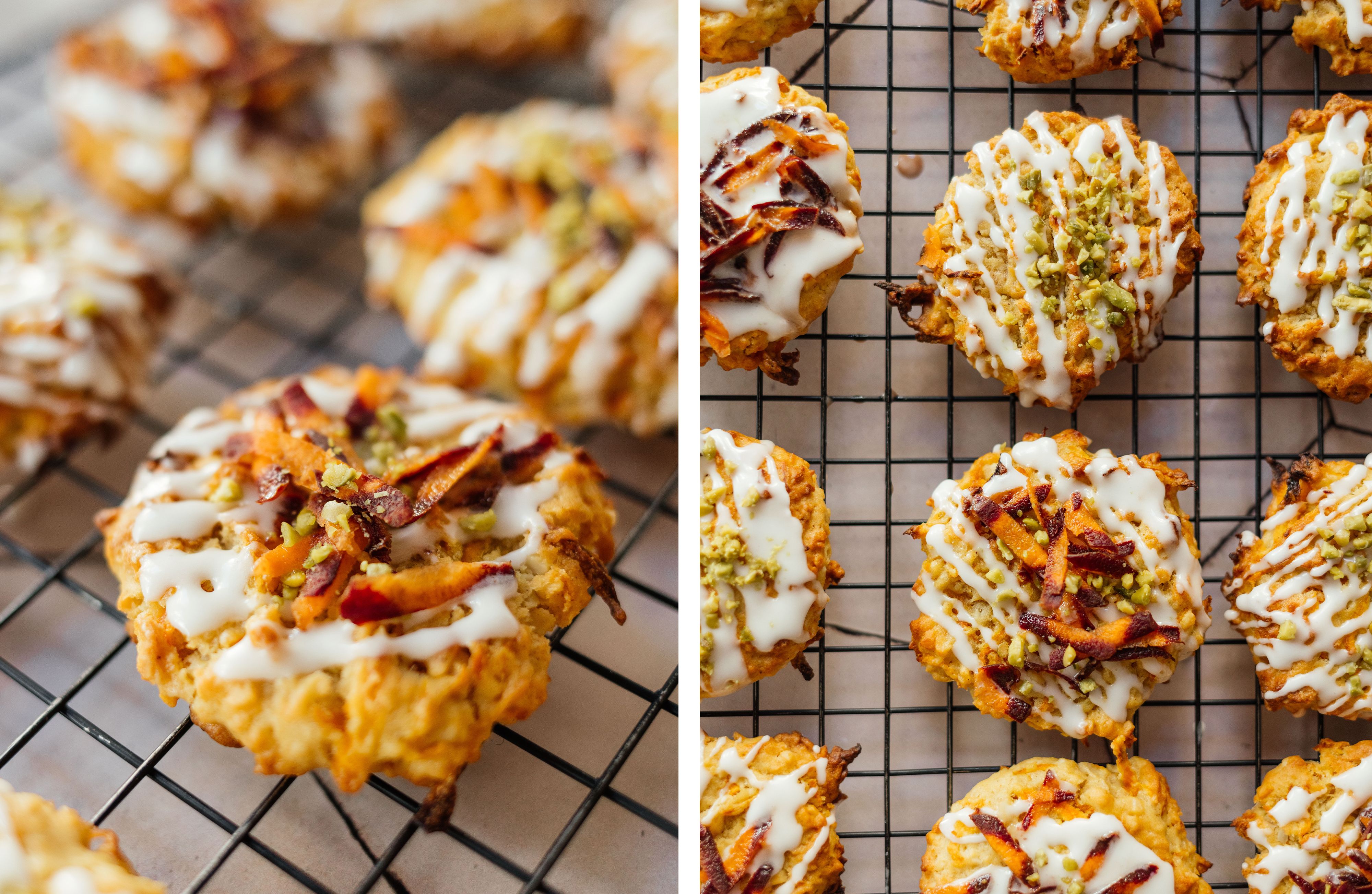 R855 Vegane Carrot Cake Cookies 