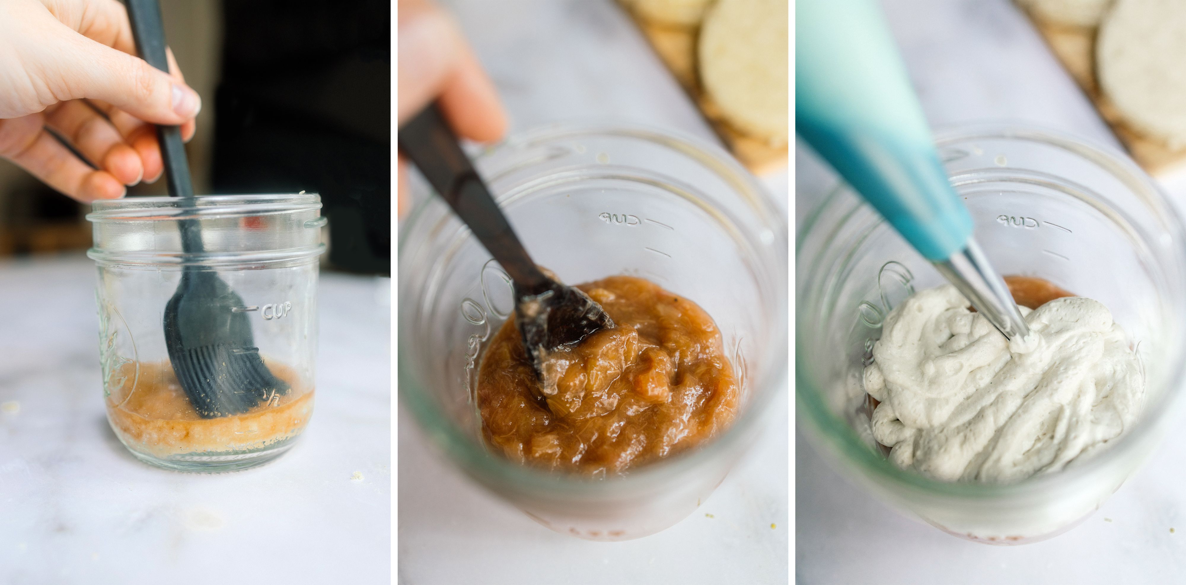 R899 Veganes Rhabarber-Pistazien-Tiramisu im Glas