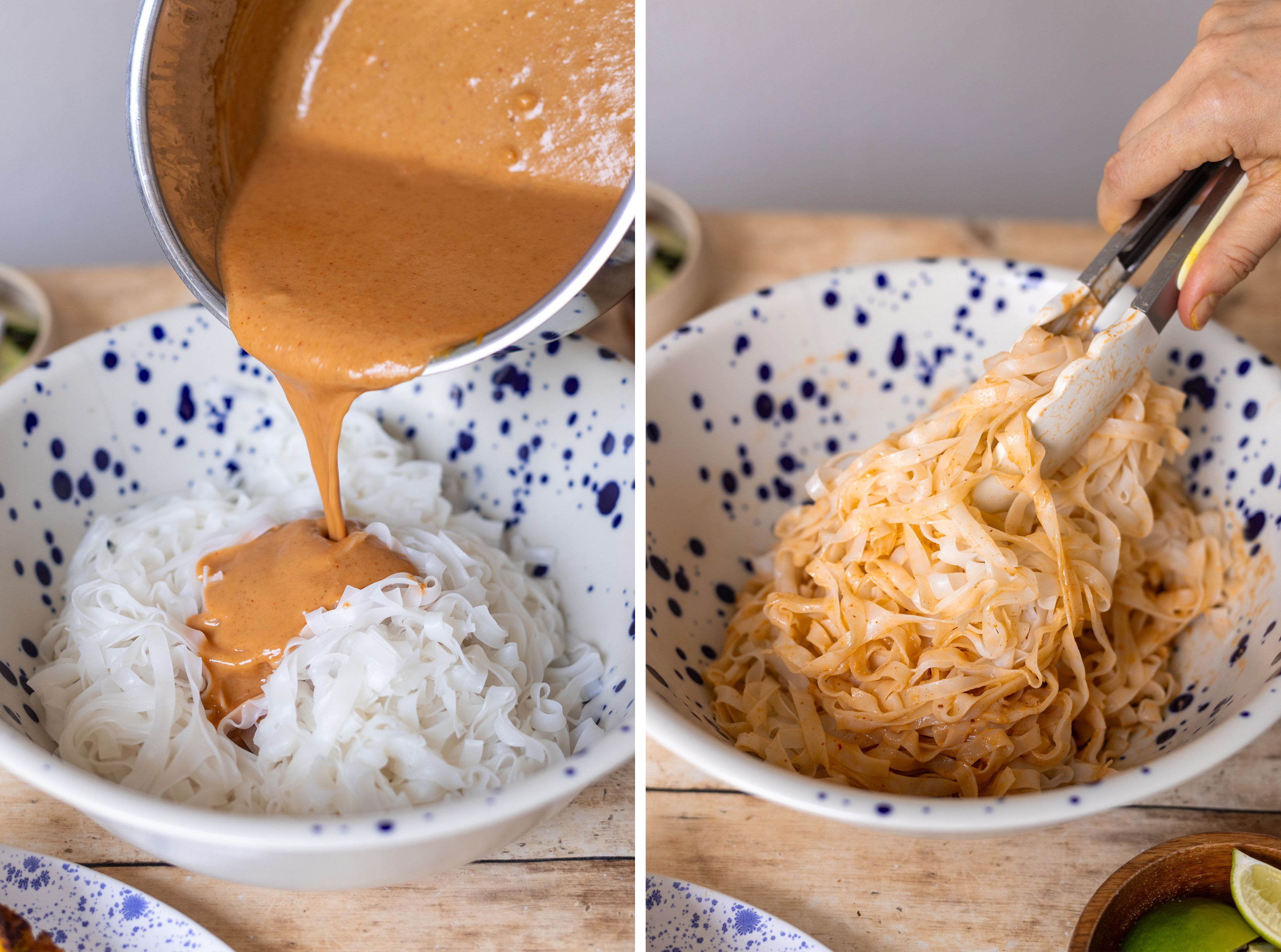 R1064 Tofu Satay Skewers with Rice Noodles and Quick Pickles