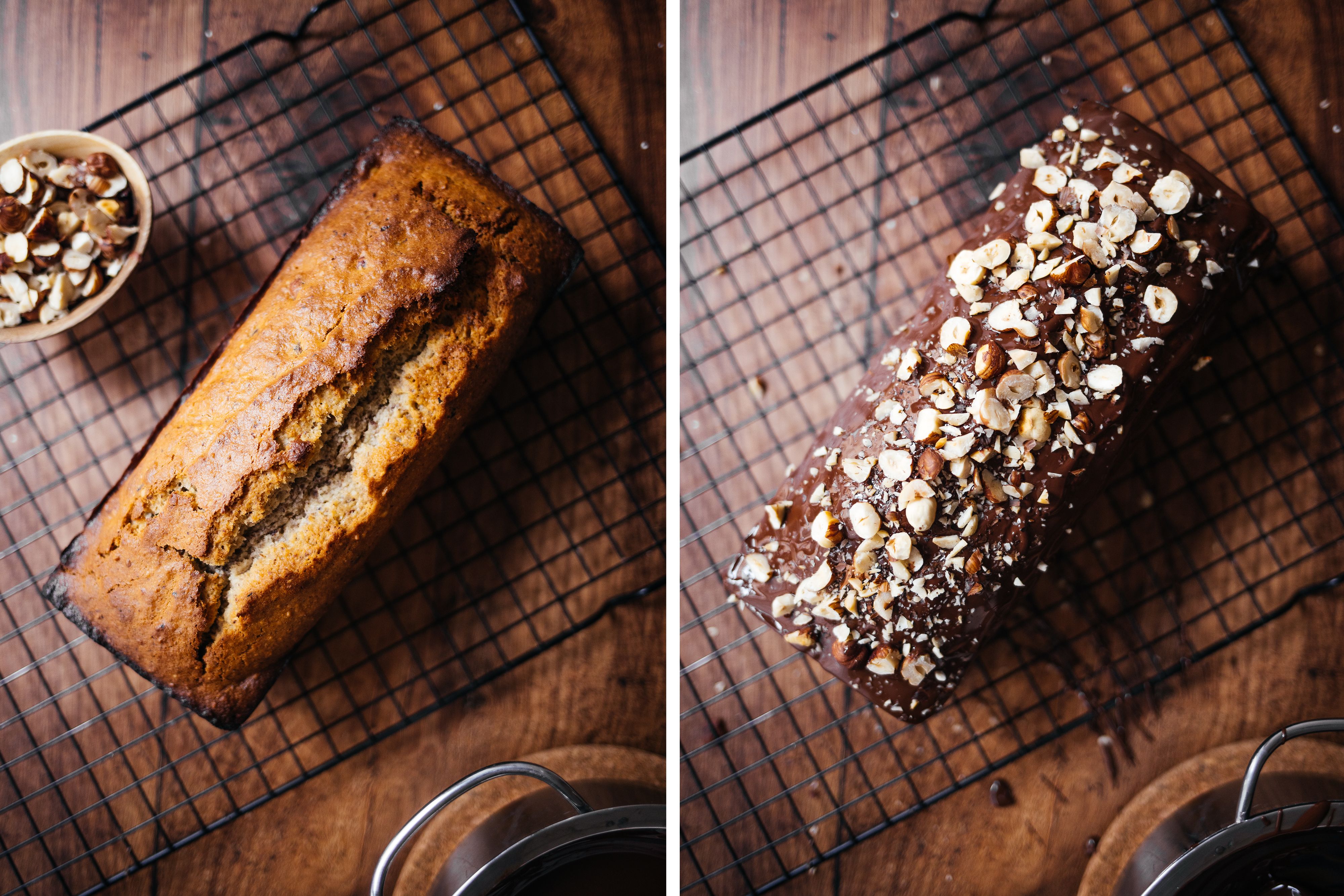 R203 Saftiger, veganer Haselnusskuchen