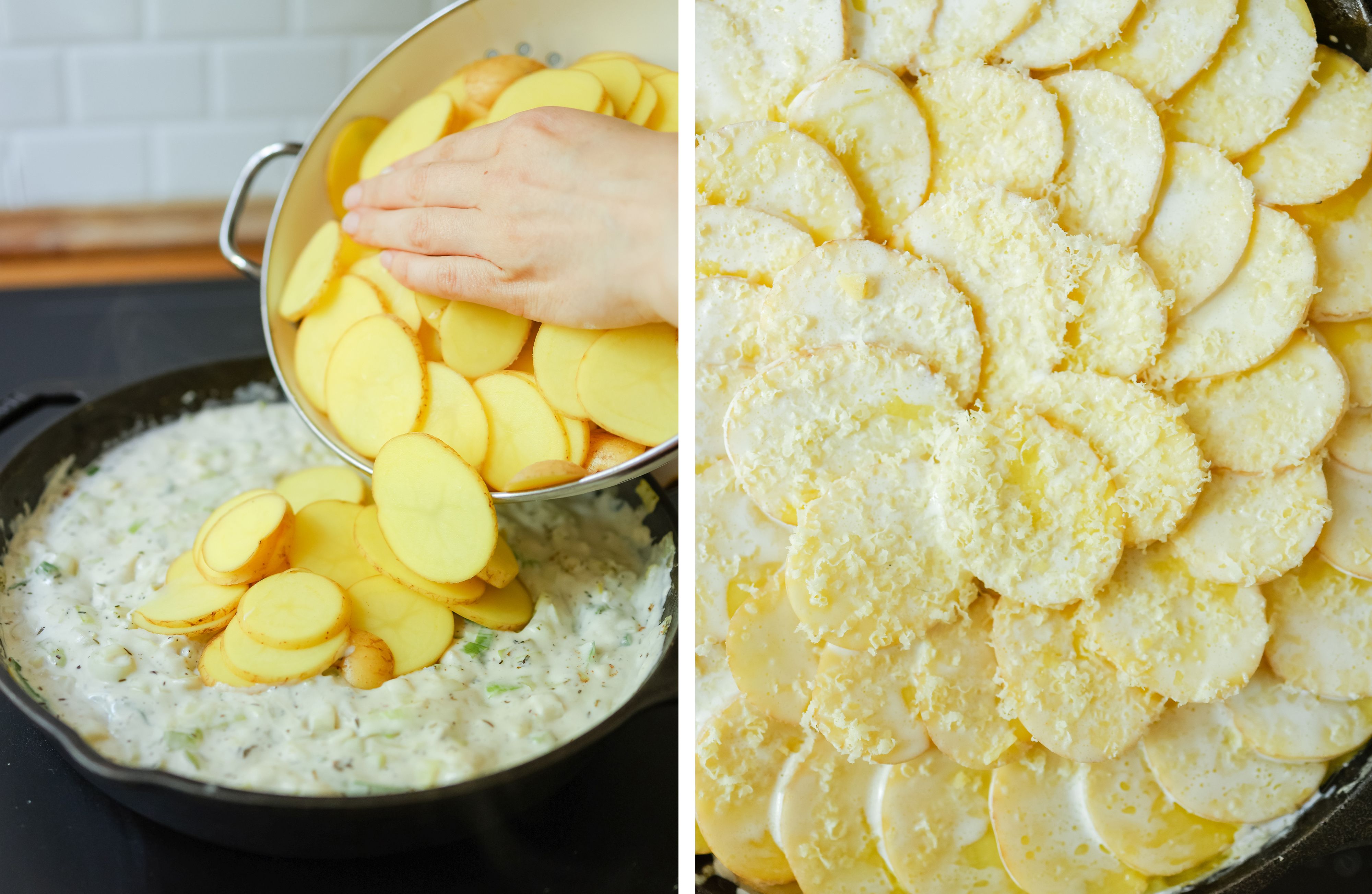 R1000 Vegan Potato and Leek Bake