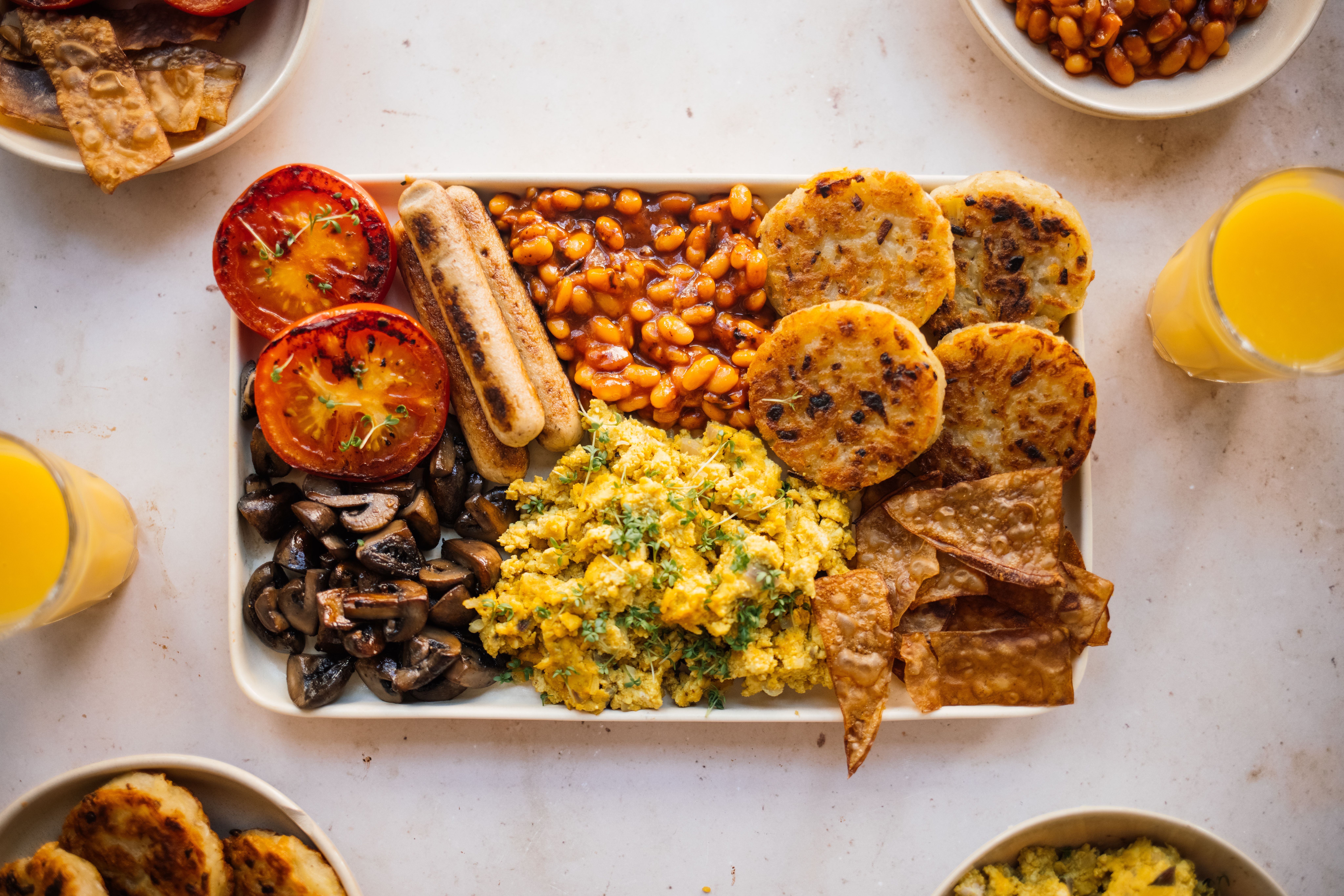 R673 Veganes Englisches Frühstück