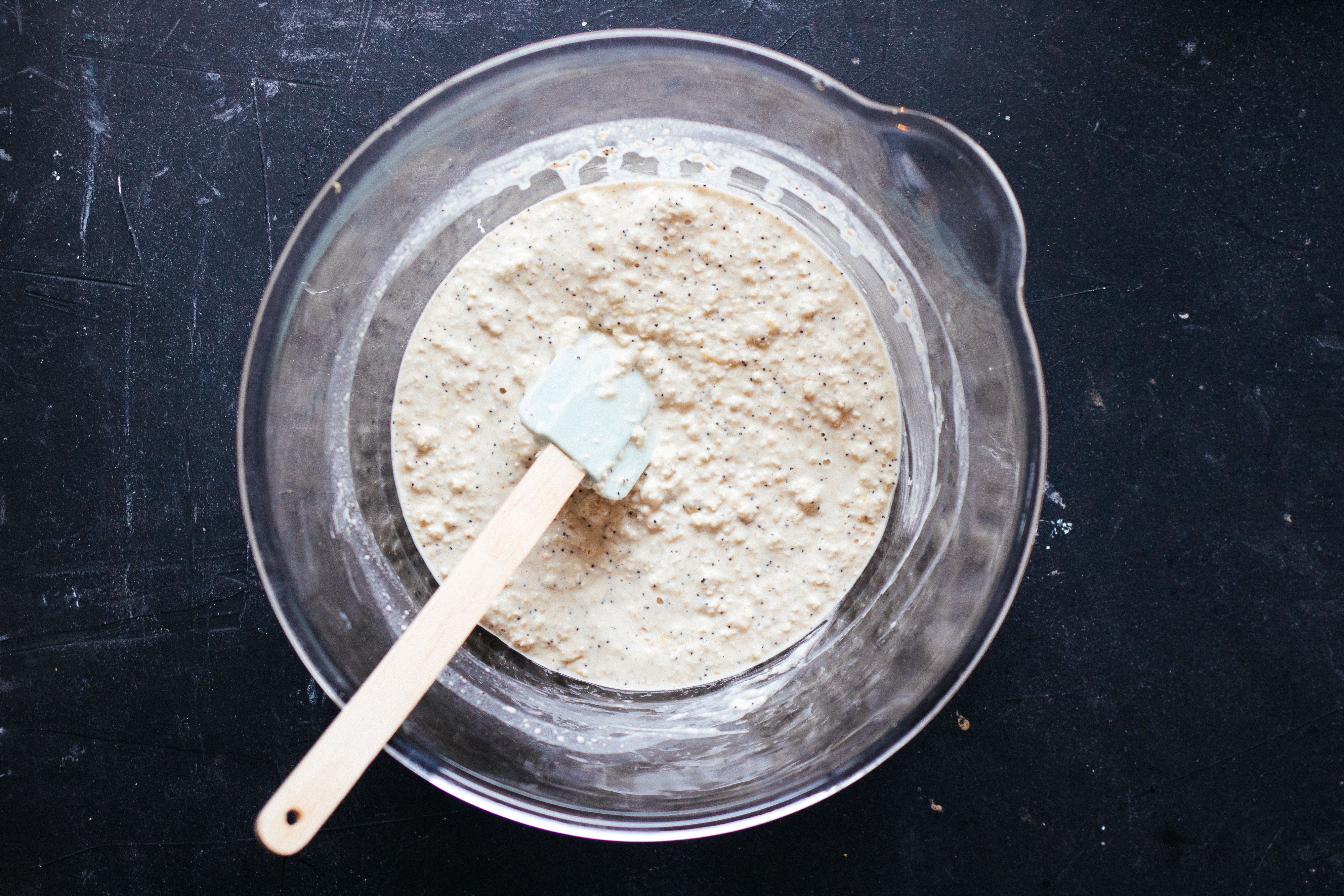 R456 Vegan Lemon Poppy Seed Pancakes with Oats