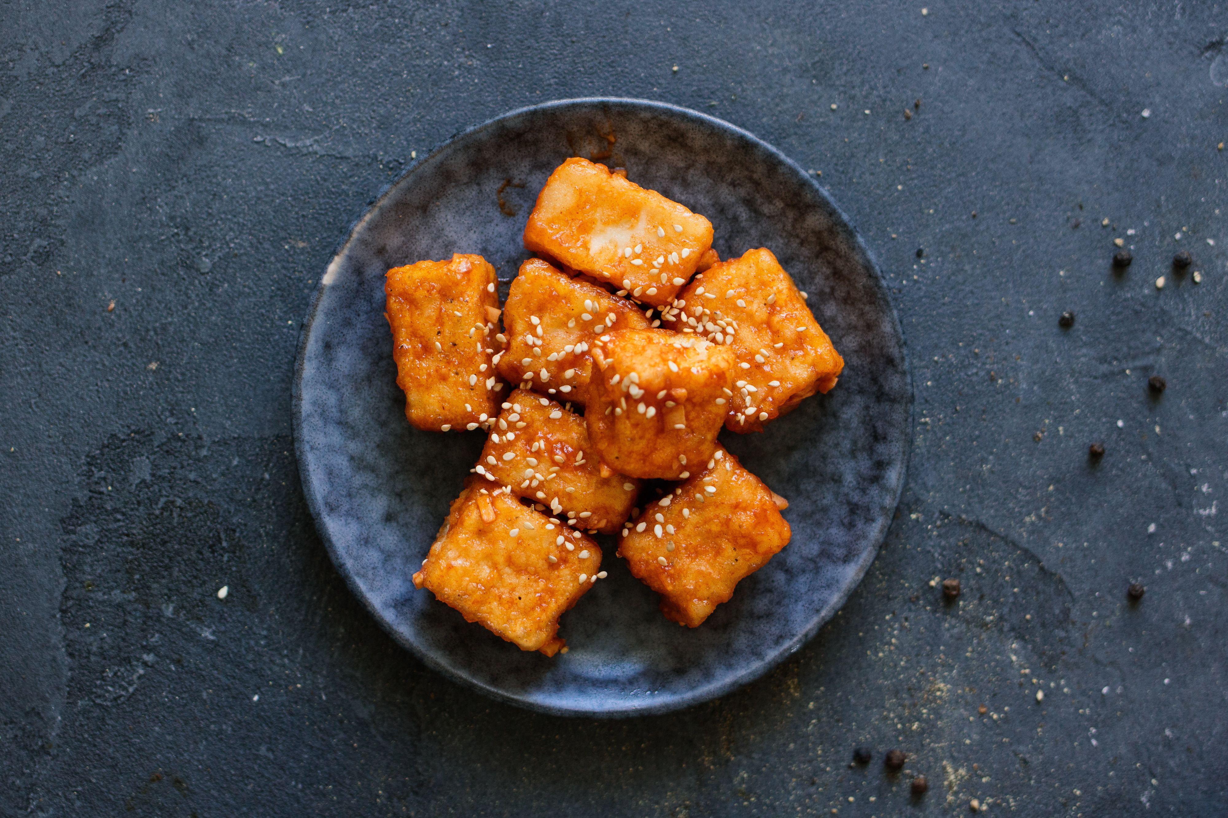 R274 Koreanische Tacos mit Kimchi & Gochujang Tofu