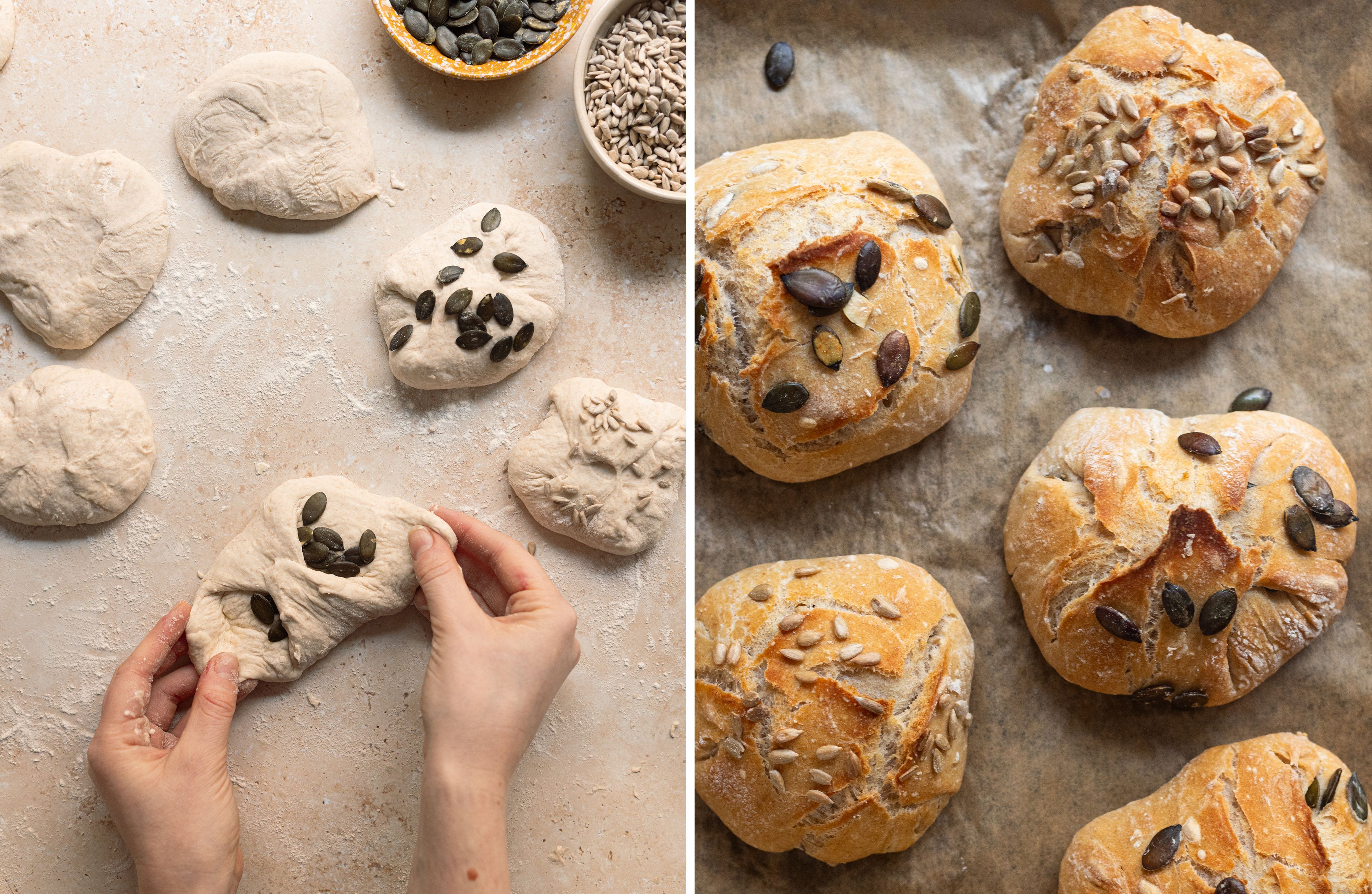 R1016 Einfache Sonntagsbrötchen