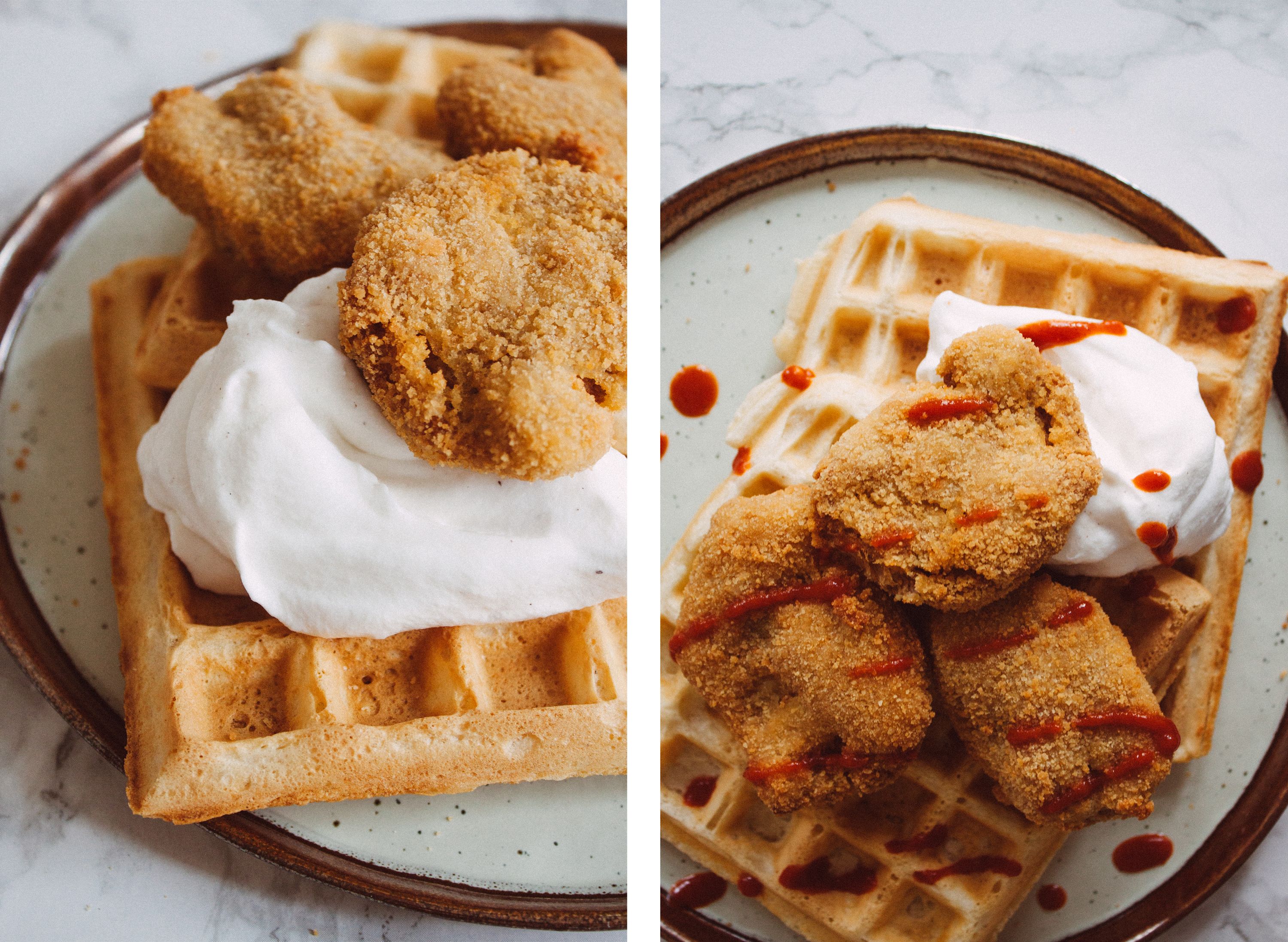 R149 Vegan Chicken and Waffles
