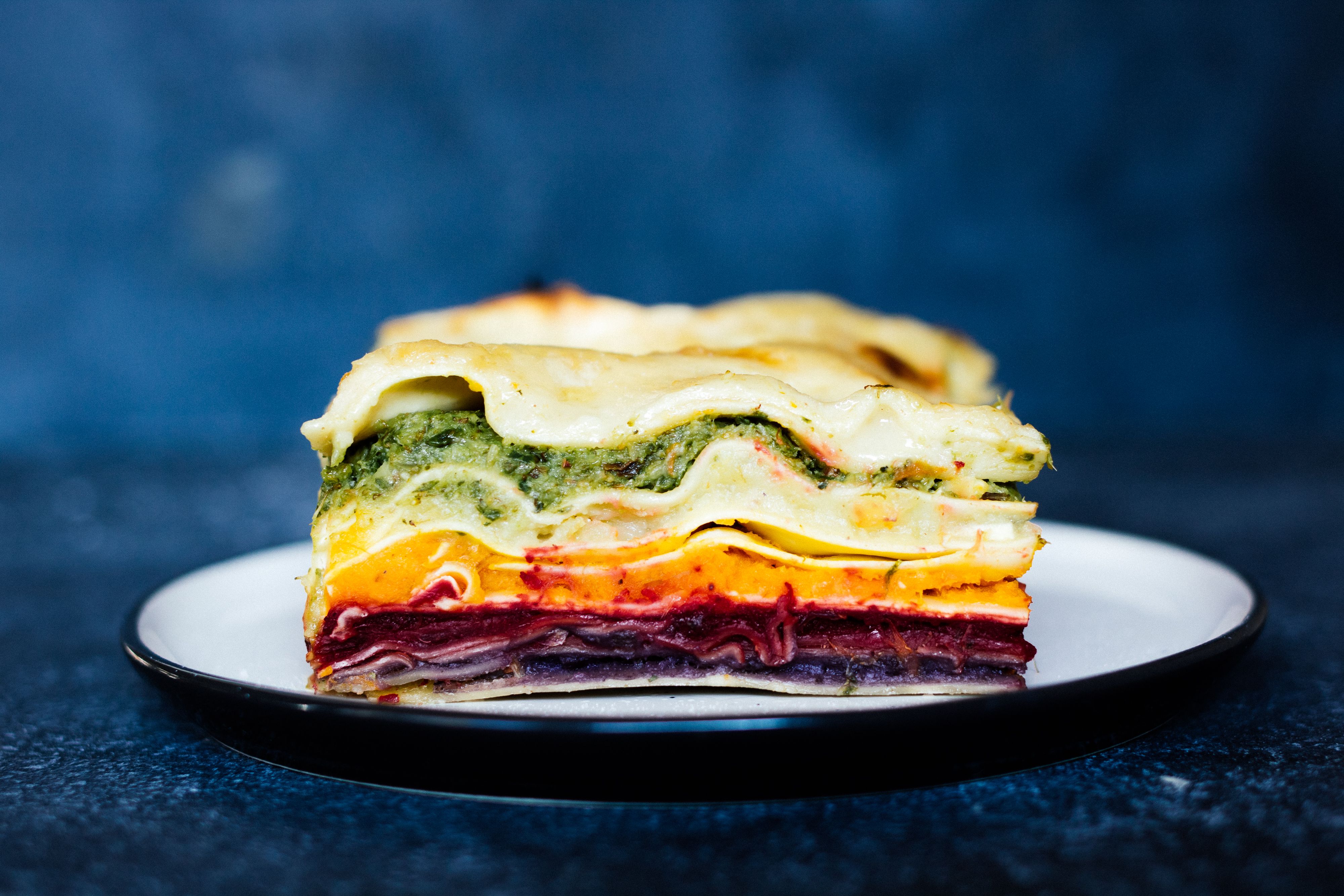 Vegan Rainbow Lasagna