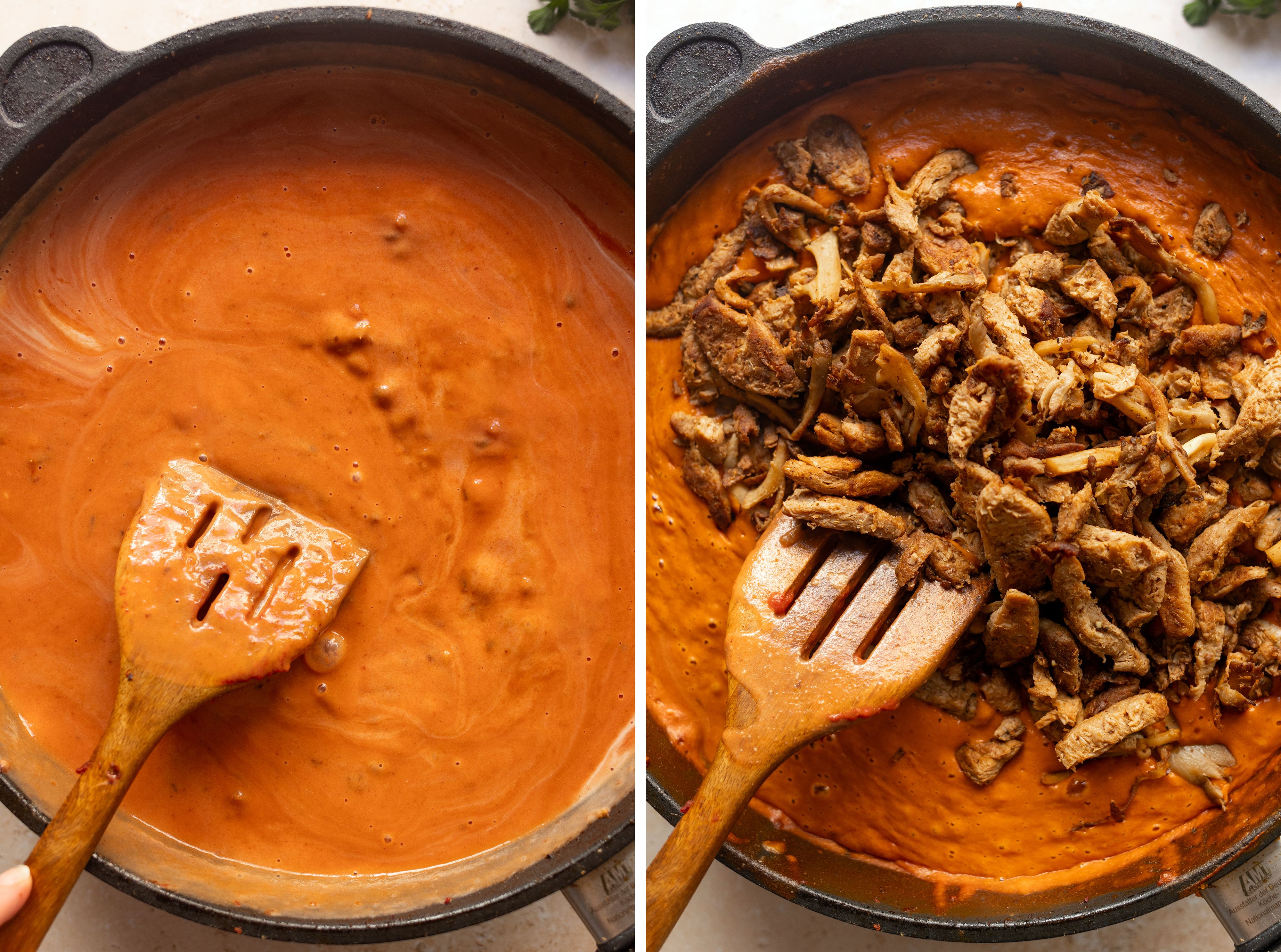 R78 Veganes Butter Chicken