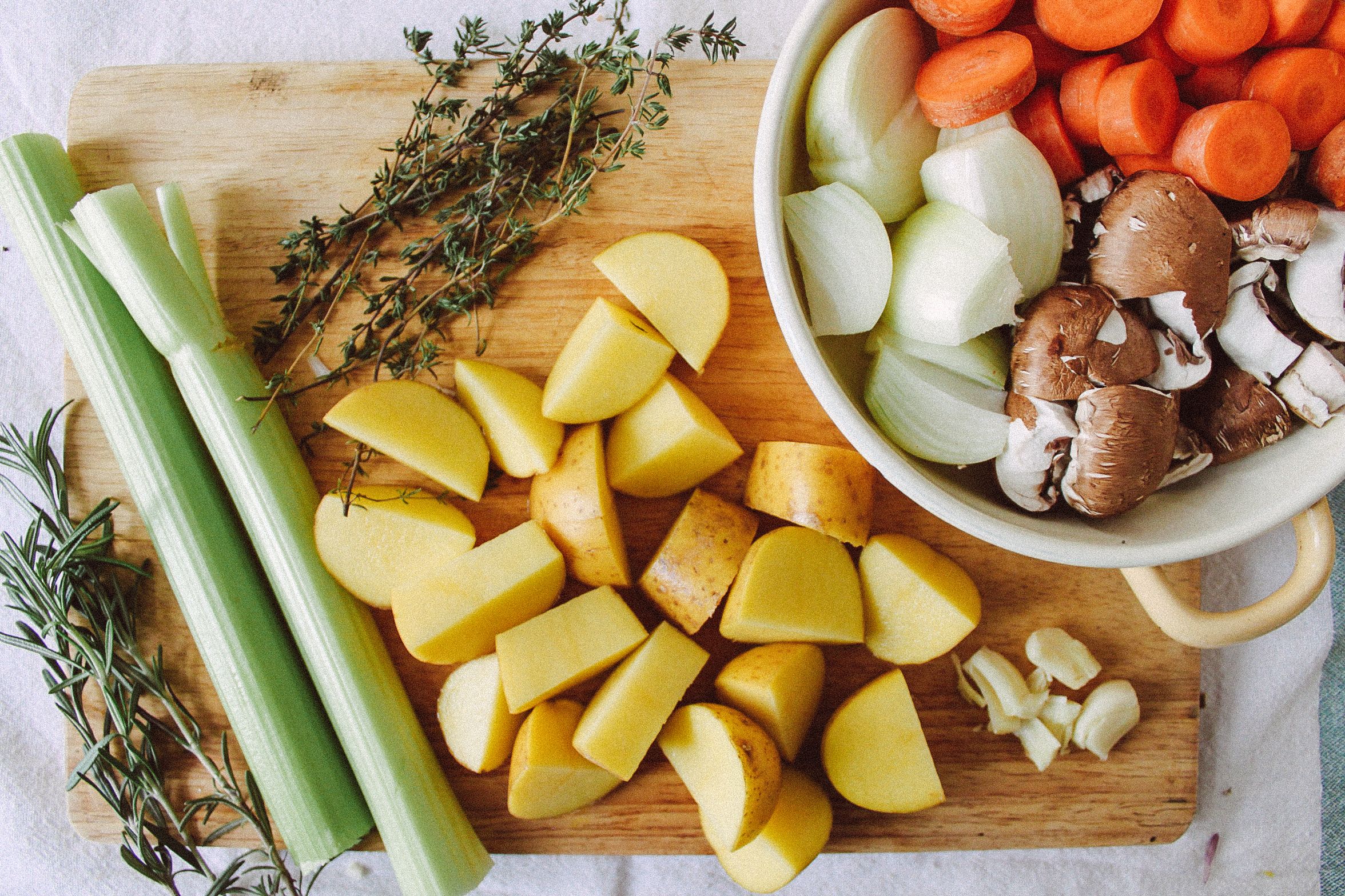 R121 Homemade vegetable stock