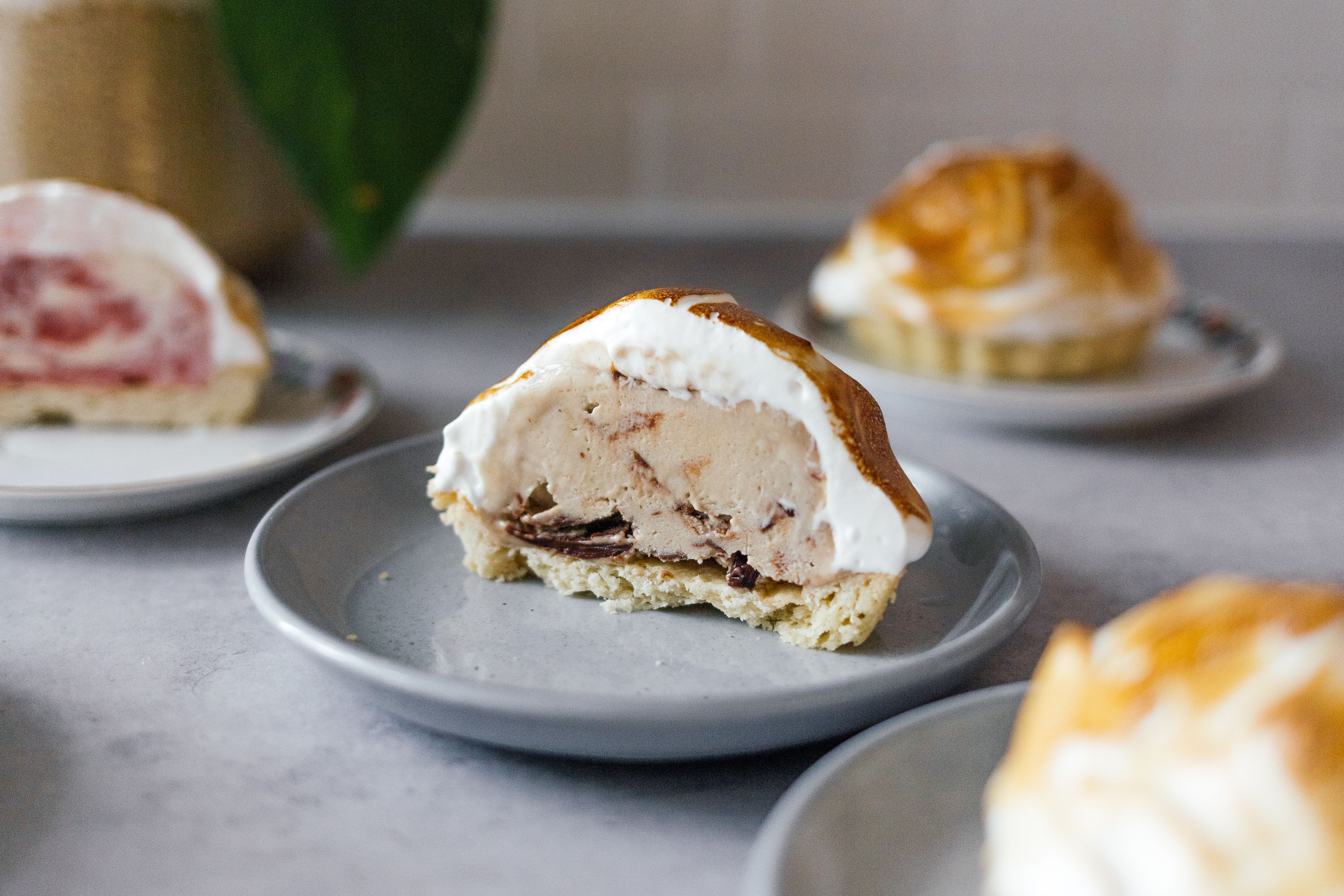 Vegan Mini Baked Alaska