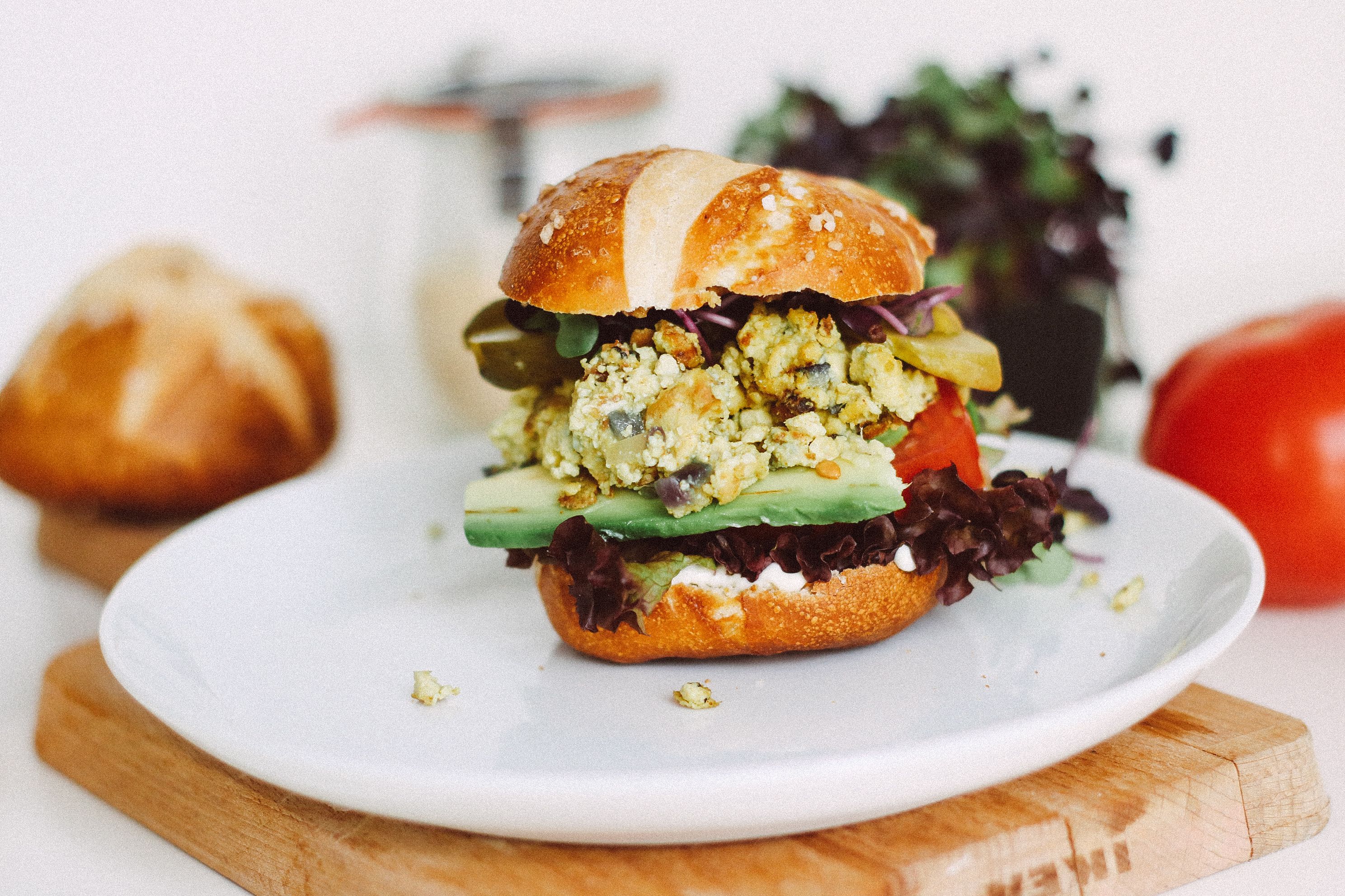 Vegan Breakfast Burger