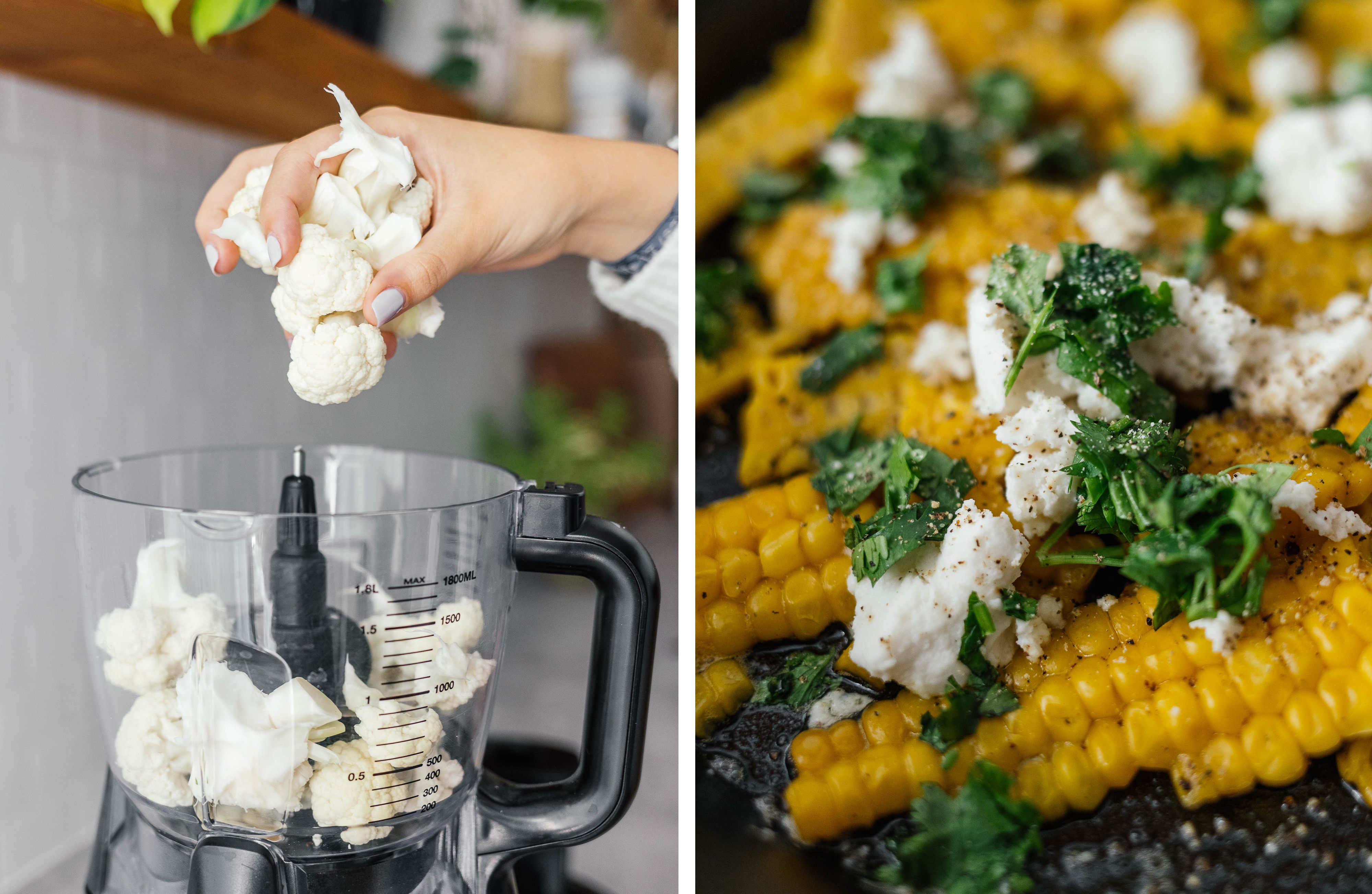 R757 Sommerliche Burrito-Bowl mit Wassermelonen-Salsa