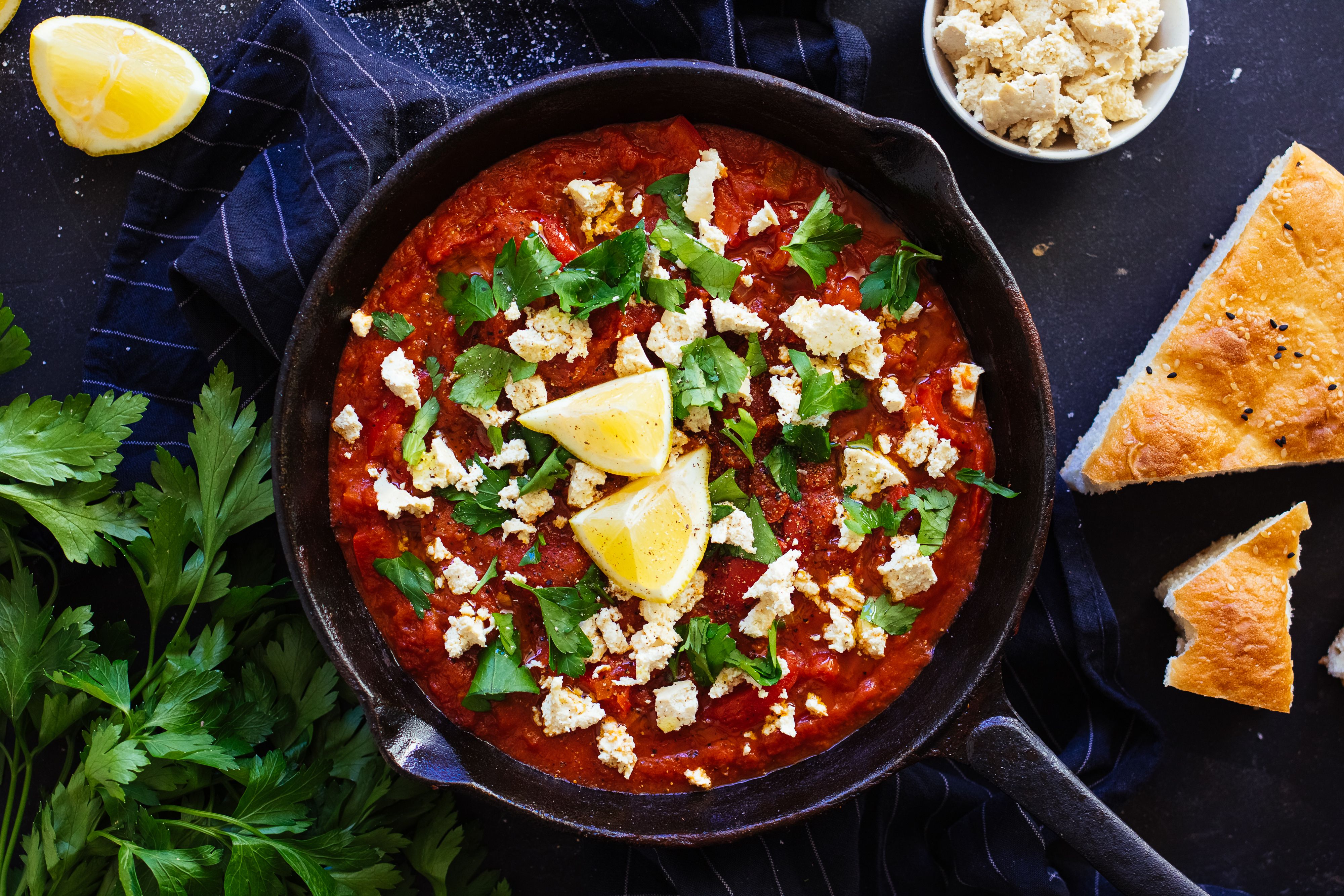 Vegan Shakshuka with Feto
