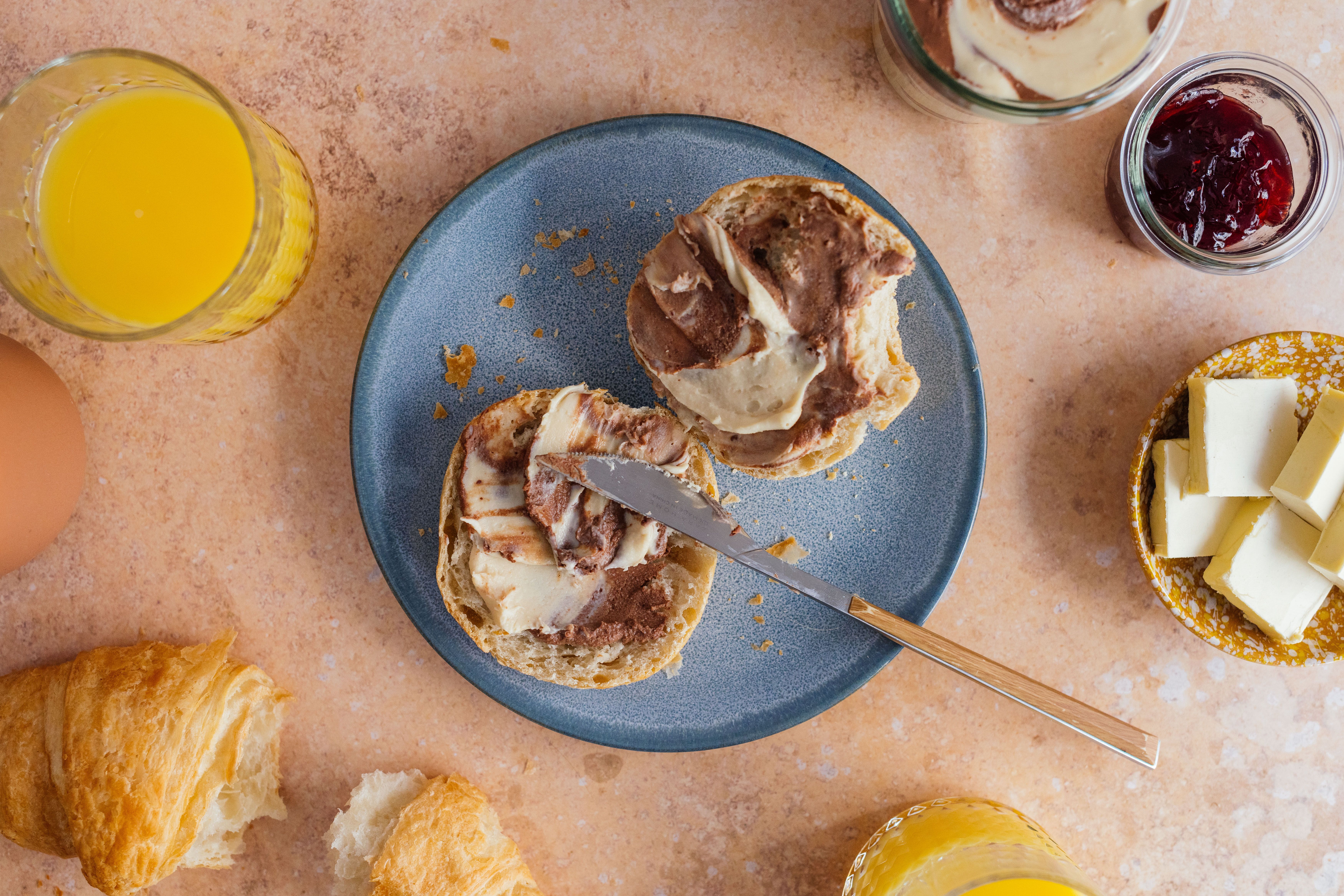 Veganer Schoko Swirl Aufstrich (mit Naturtofu)
