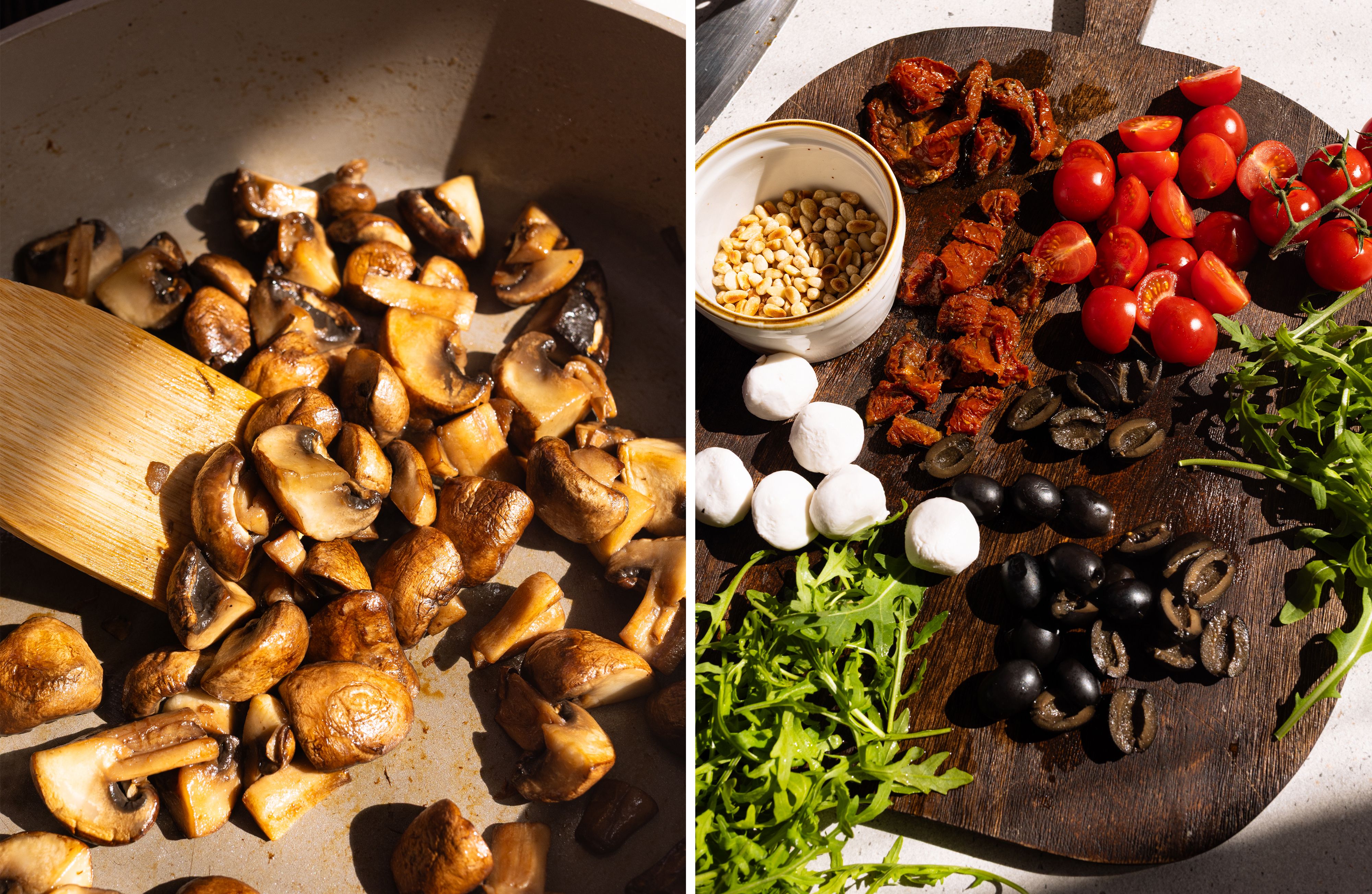 R1065 - Knuspriger Gnocchi-Salat aus dem Airfryer