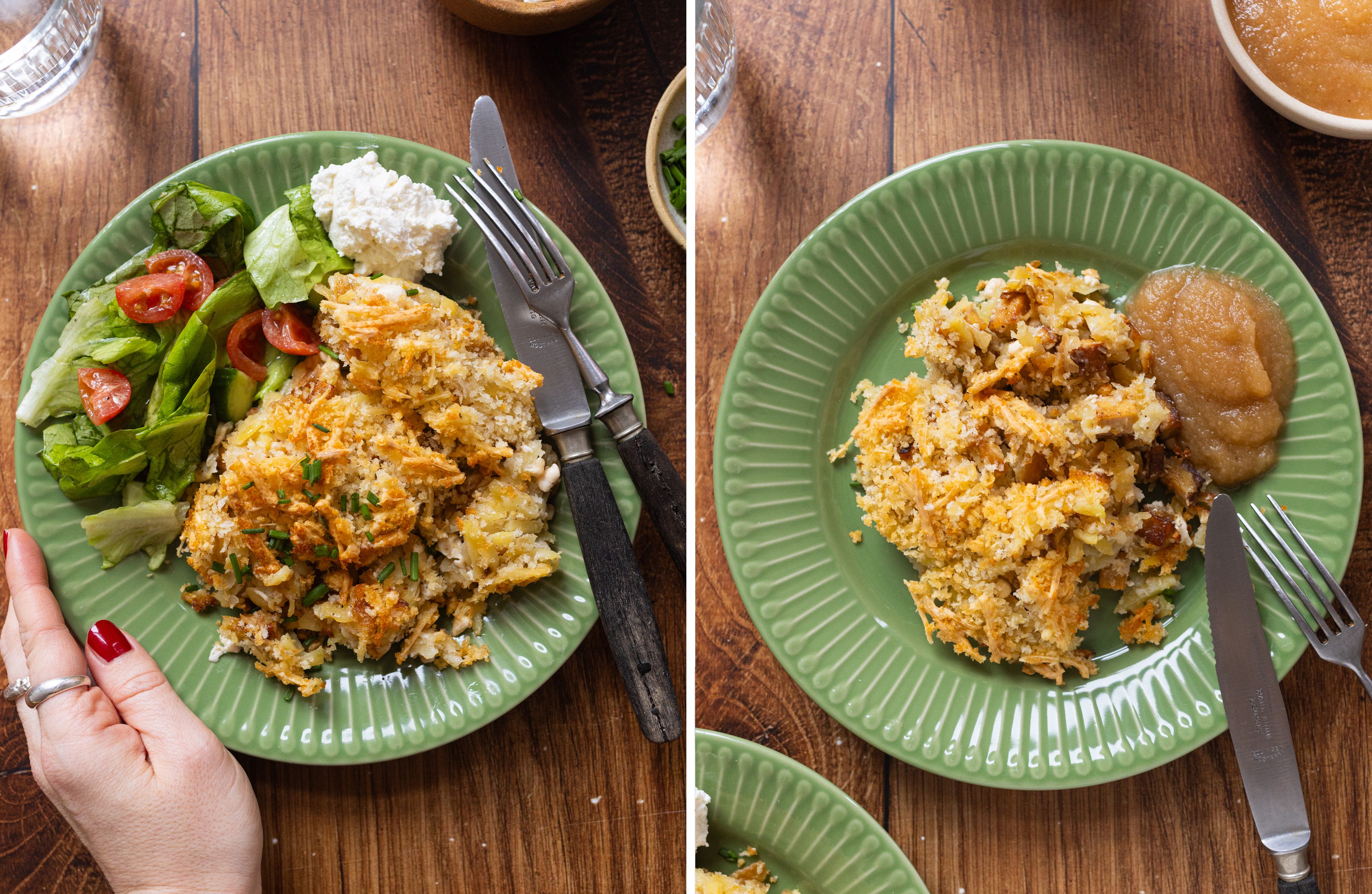 R1031 - Züger - Veganer Kartoffelpuffer-Auflauf