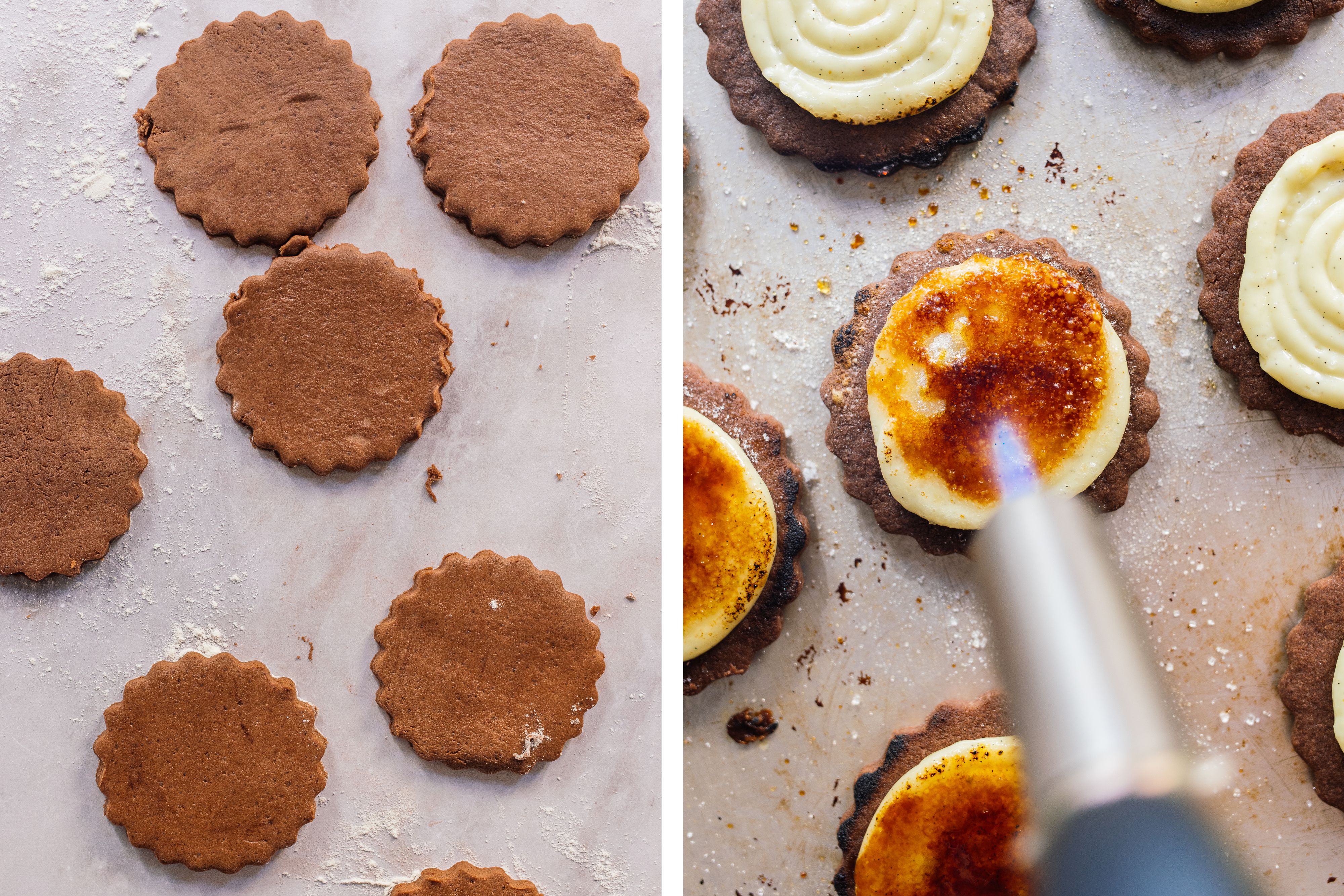 R933 Vegane Creme Brûlée Kekse