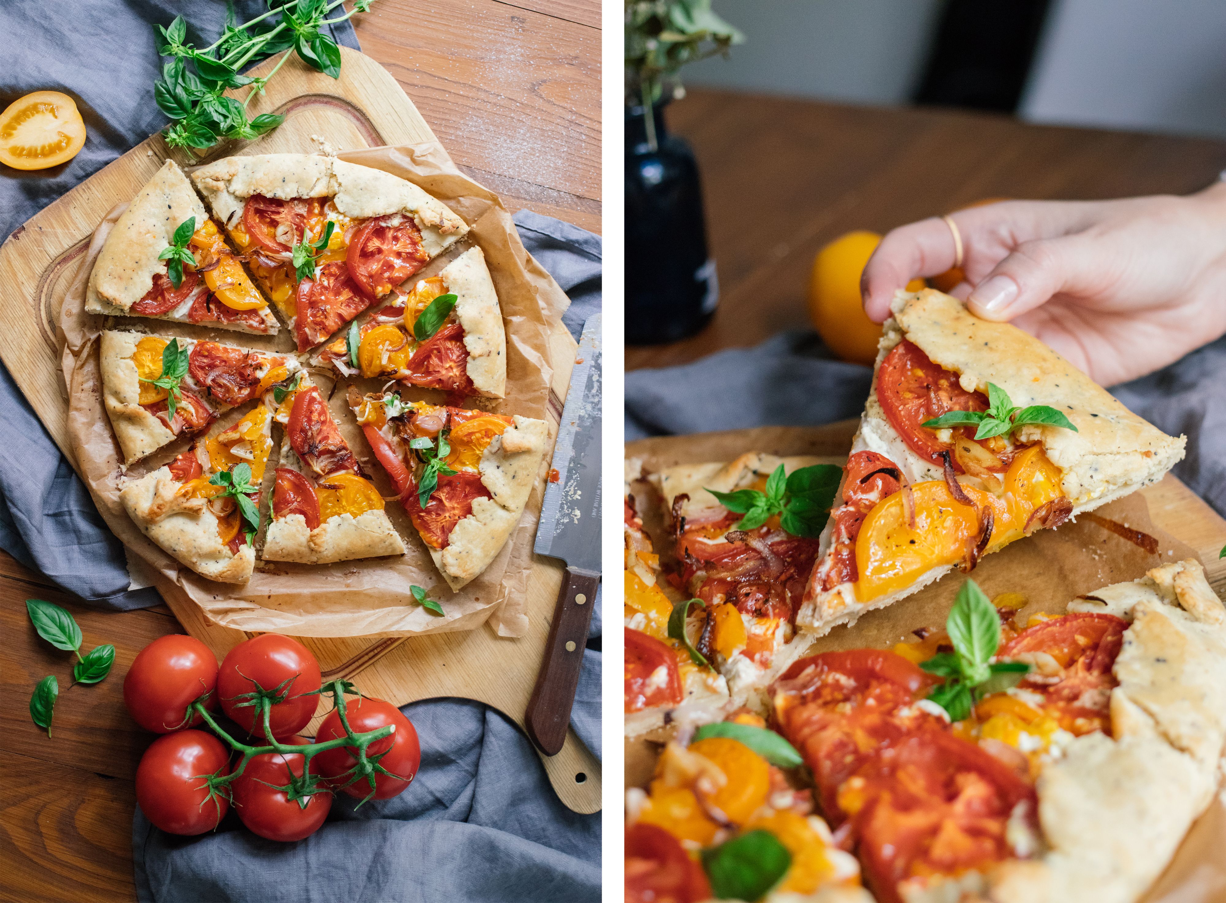 R416 Vegane Tomatengalette