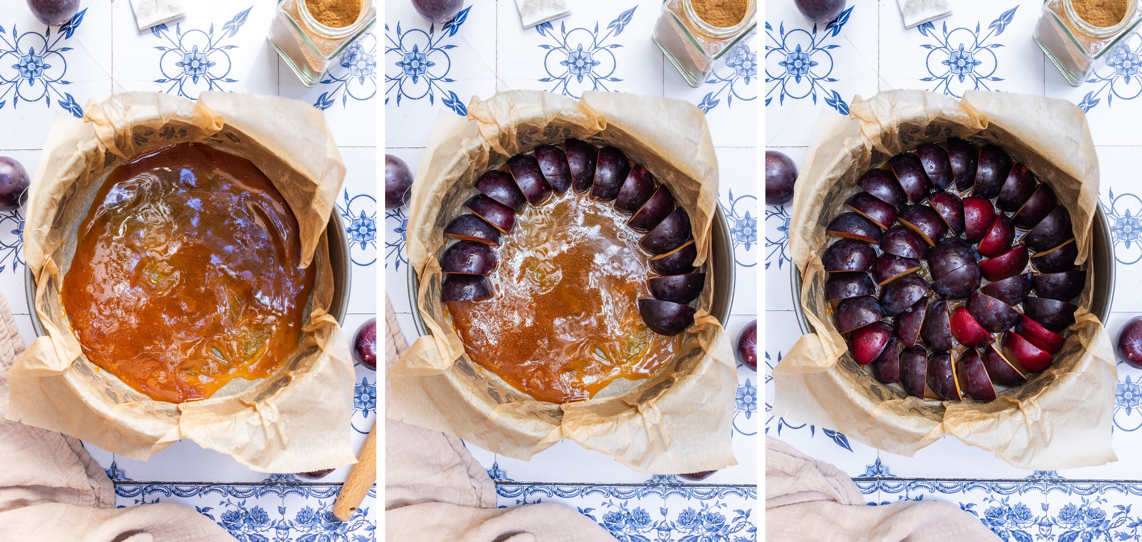 R918 Plum Upsidedown Cake