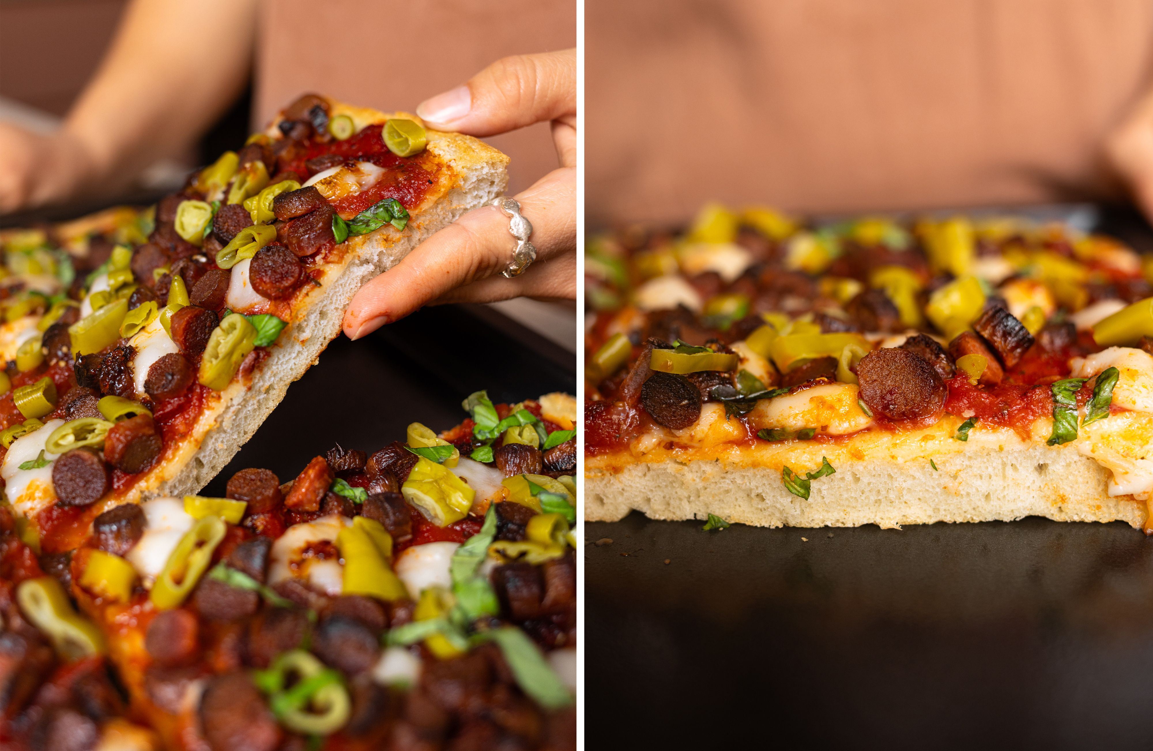 R982 - Vegane Deep Dish Pizza