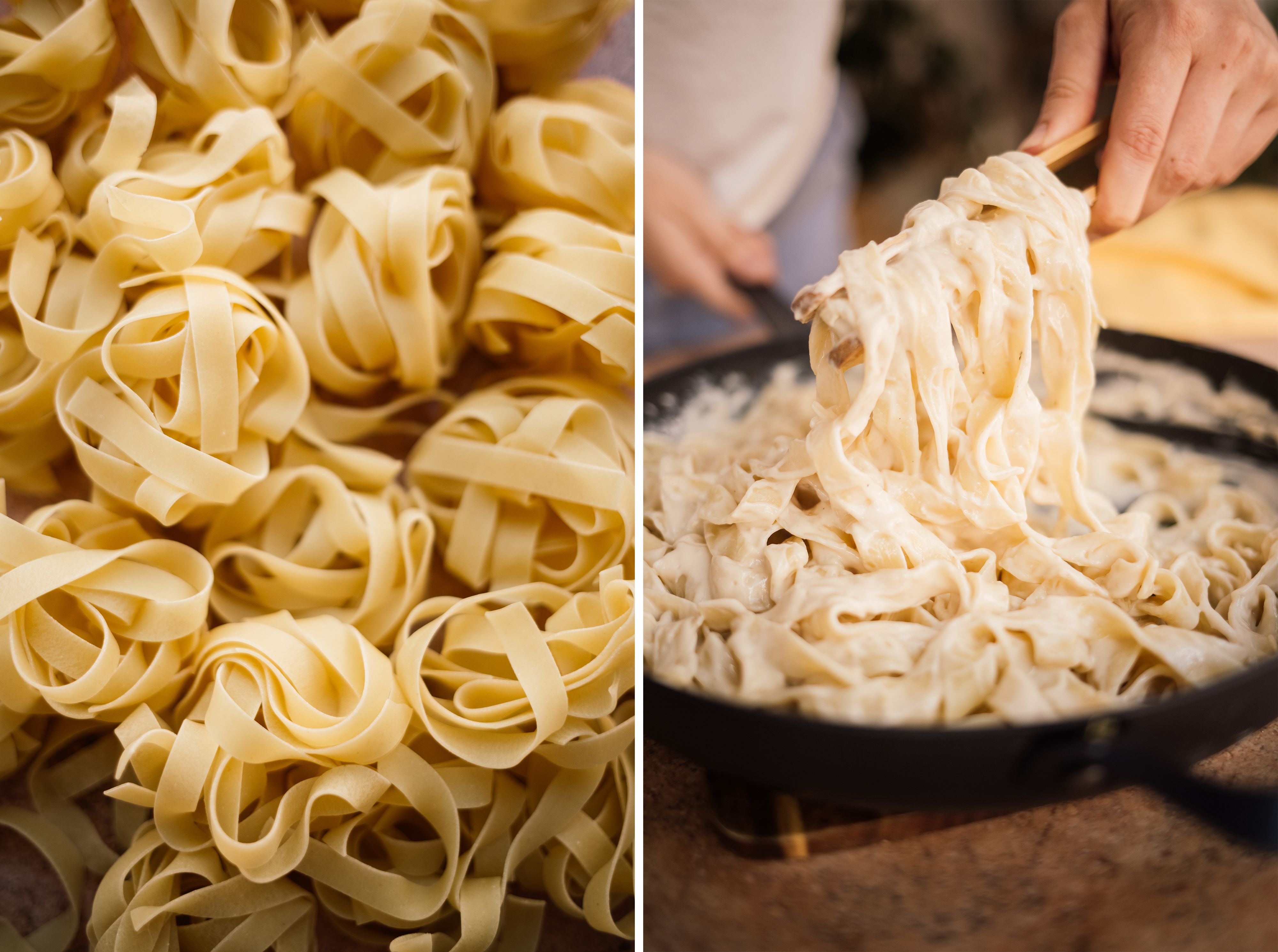 R626 Vegane Pasta mit Zitronensoße