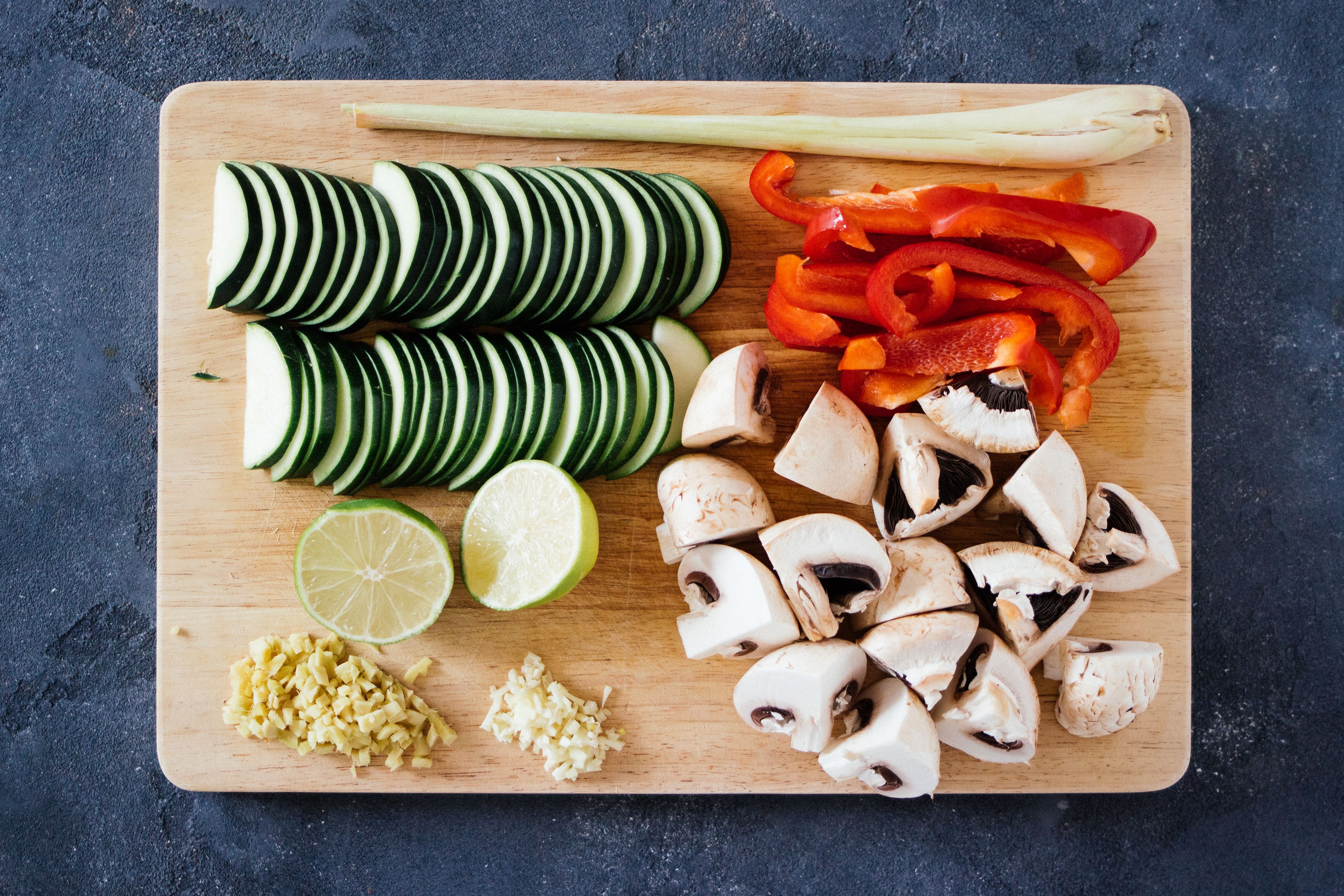 R98 Vegan Red Thai Coconut Soup with vegan Chicken
