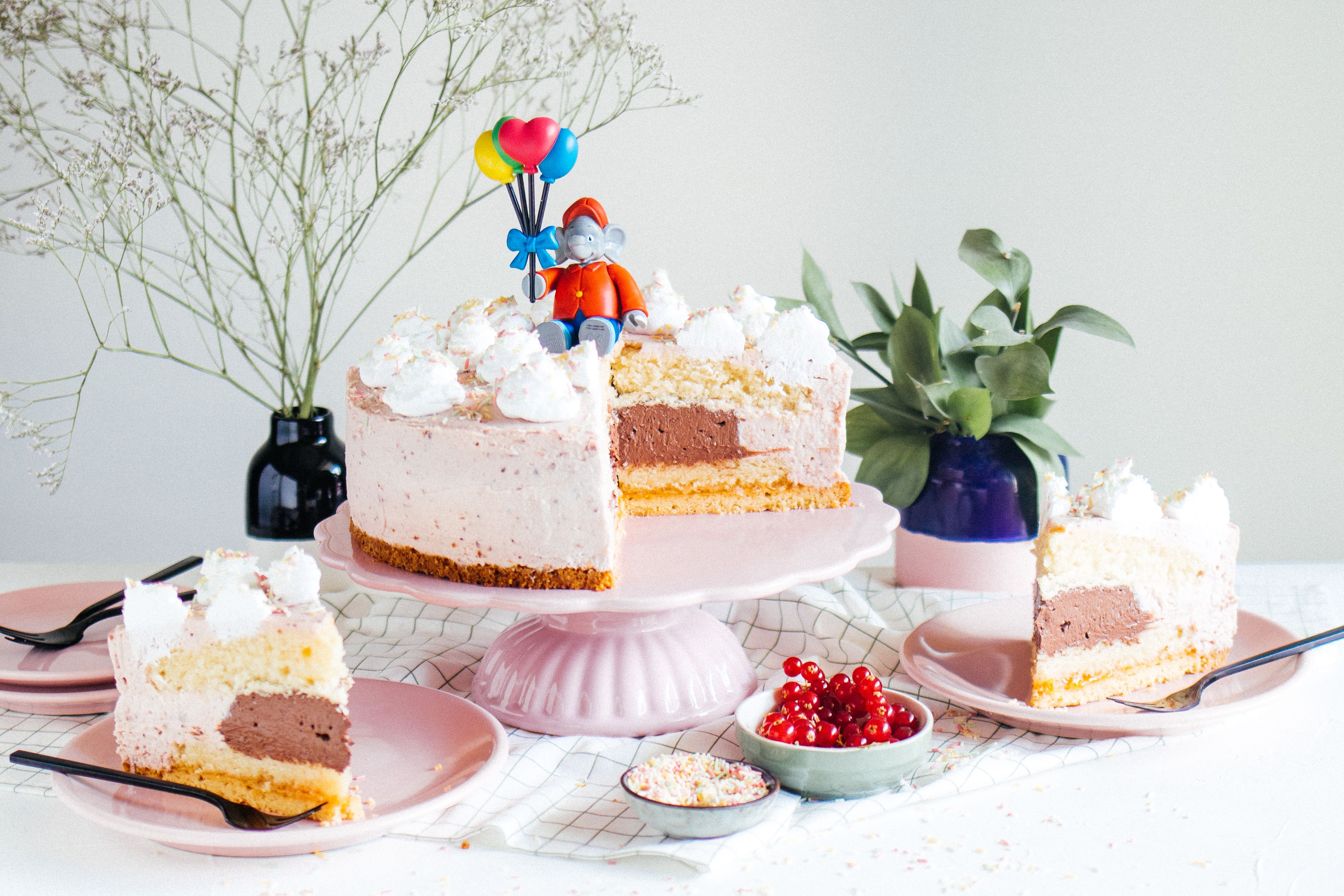 Vegane Benjamin Blümchen Torte