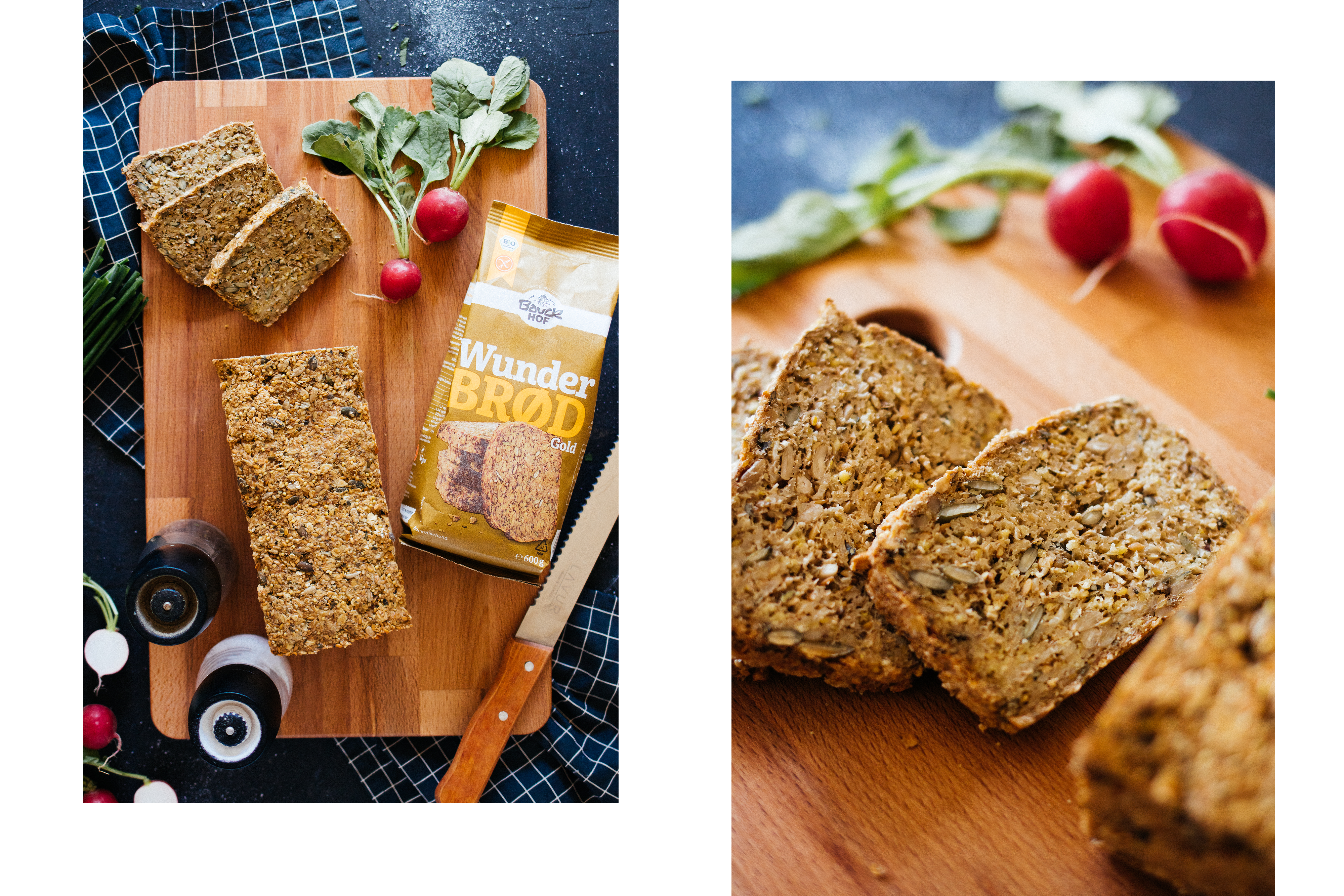 R553 Vegane Leberwurst auf frisch gebackenem Brot