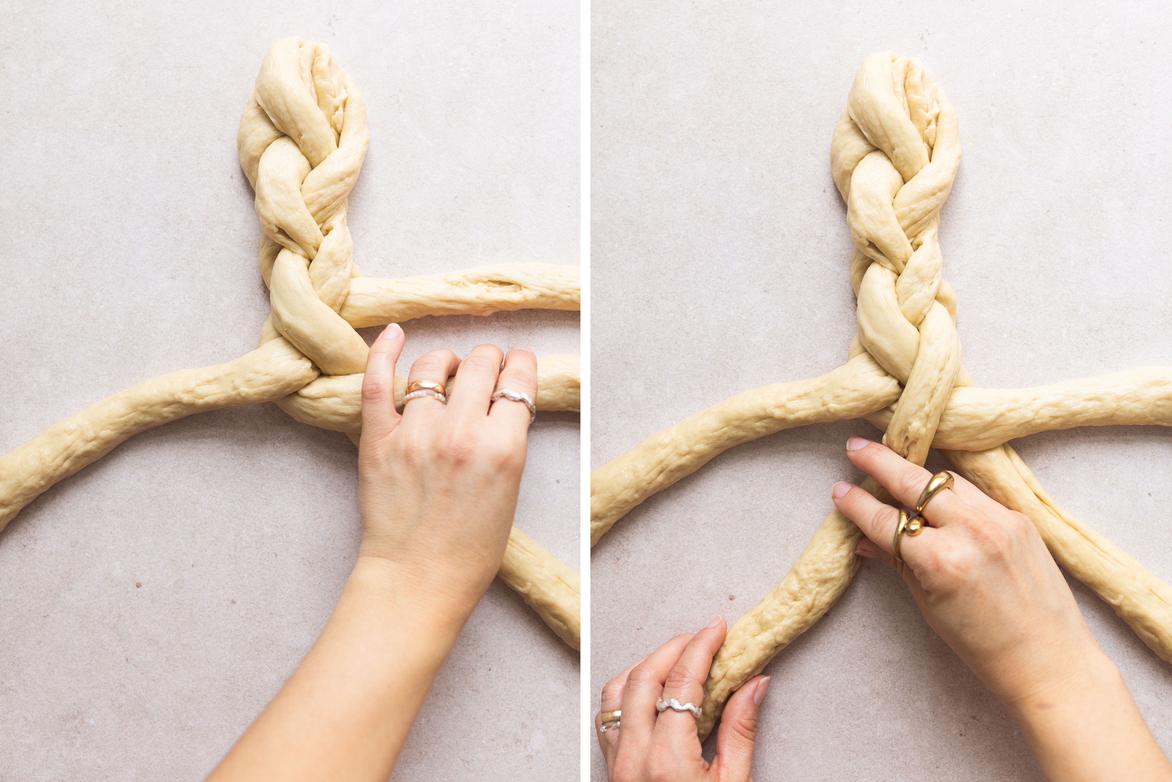 R1045 - Classic Vegan Braided Sweet Bread