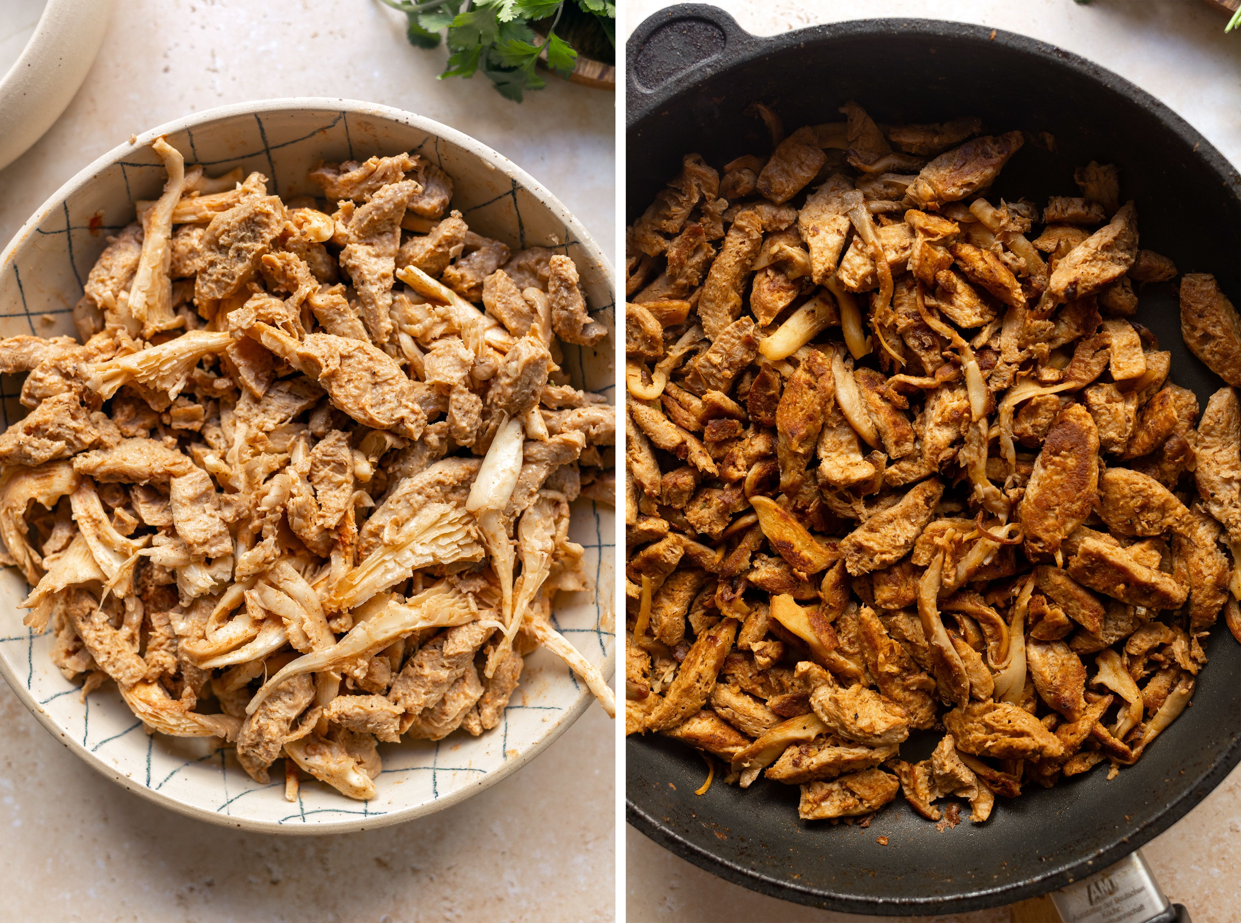 R78 Veganes Butter Chicken