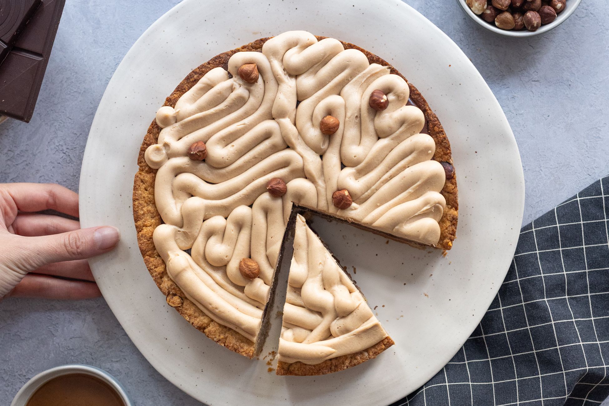 Vegan Hazelnut Tart