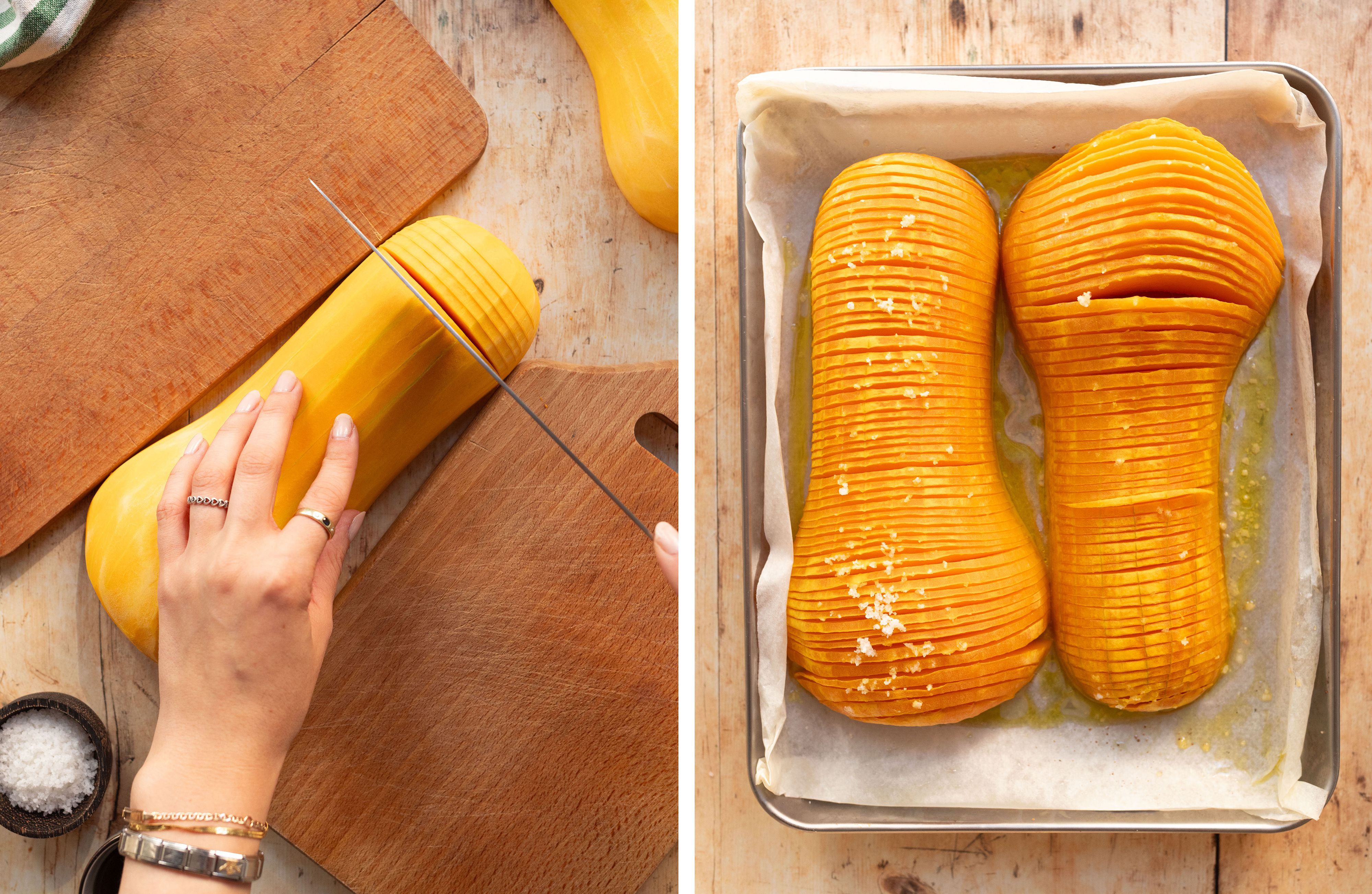 R926 Hasselback Kürbis 