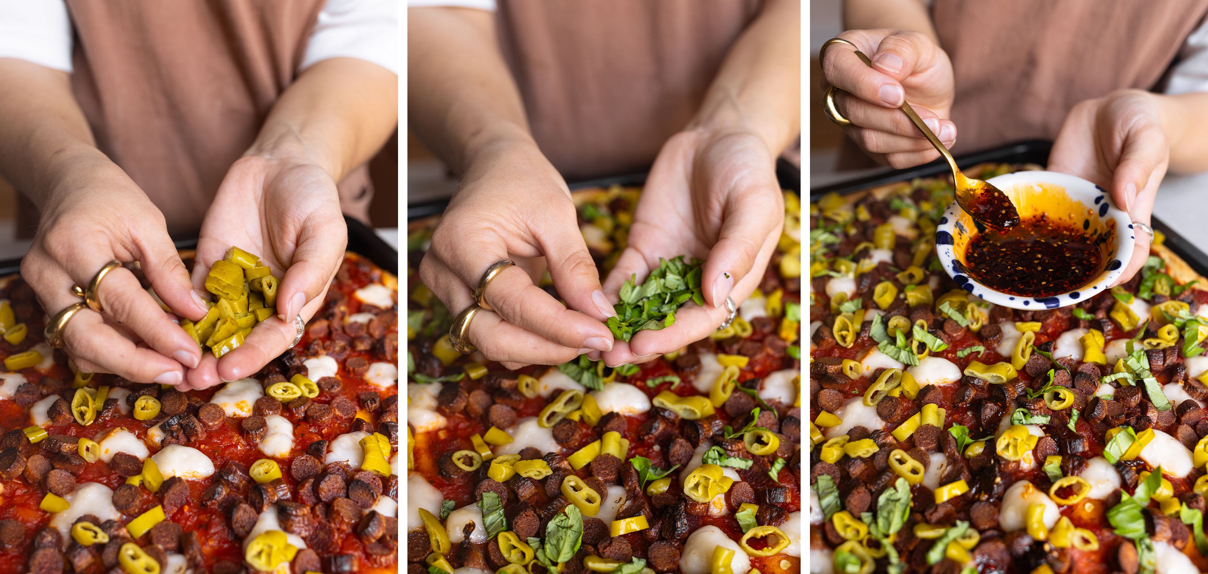 R982 - Vegane Deep Dish Pizza