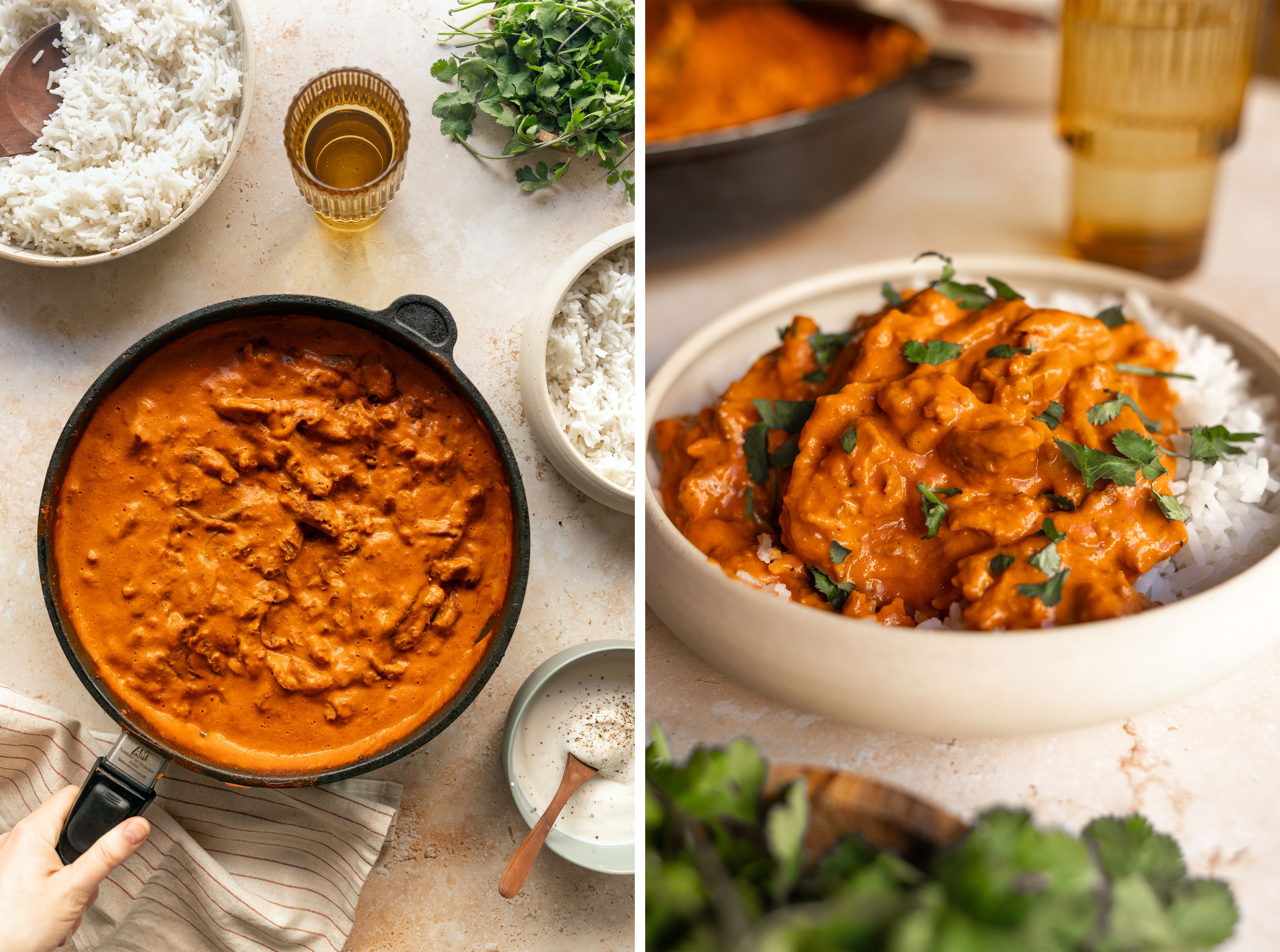 R78 Veganes Butter Chicken