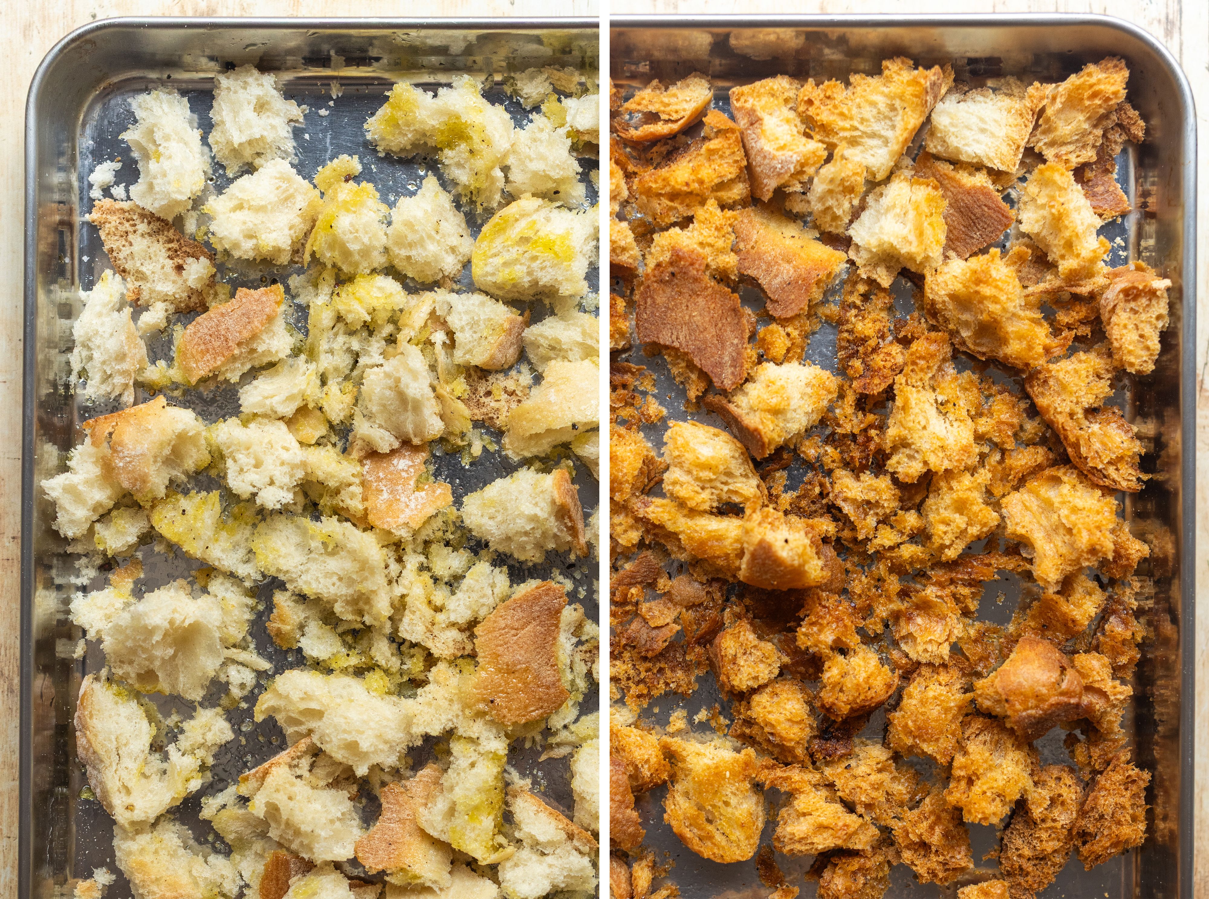 R976 Bruschetta Pasta Salad with Crunchy Croûtons