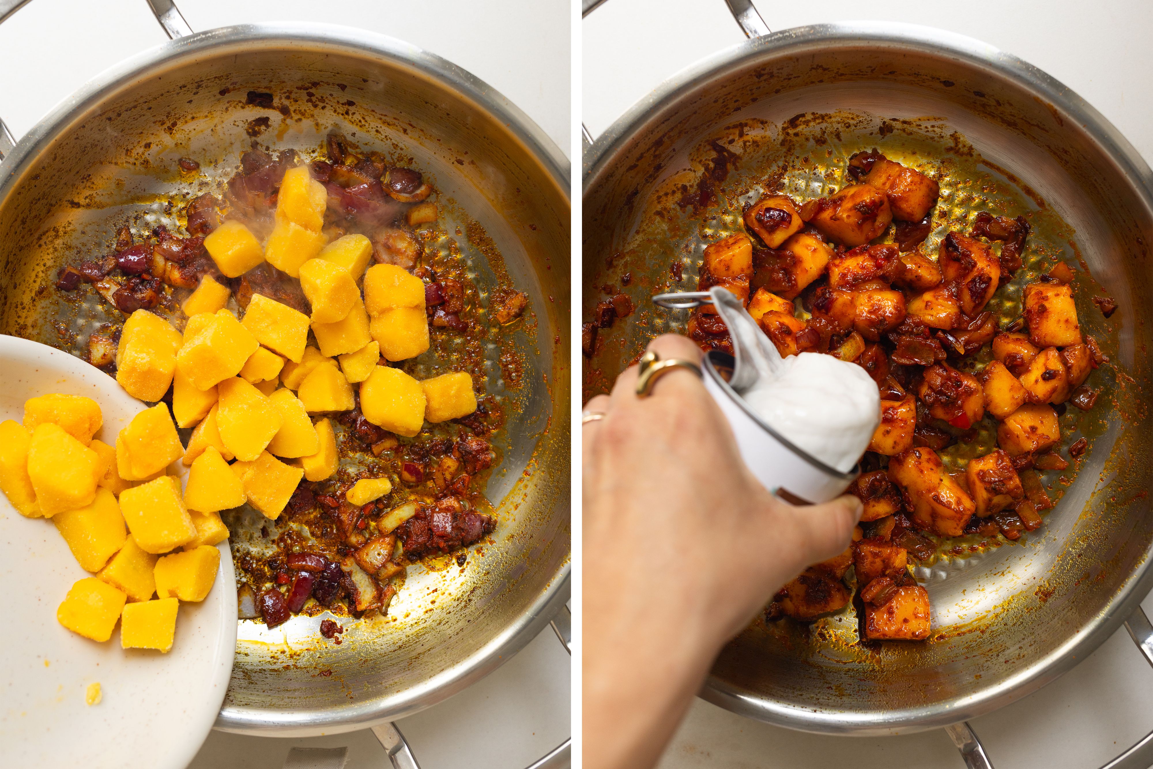 R1067 - tempehmanufaktur - Veganes Mango-Curry mit Tempeh